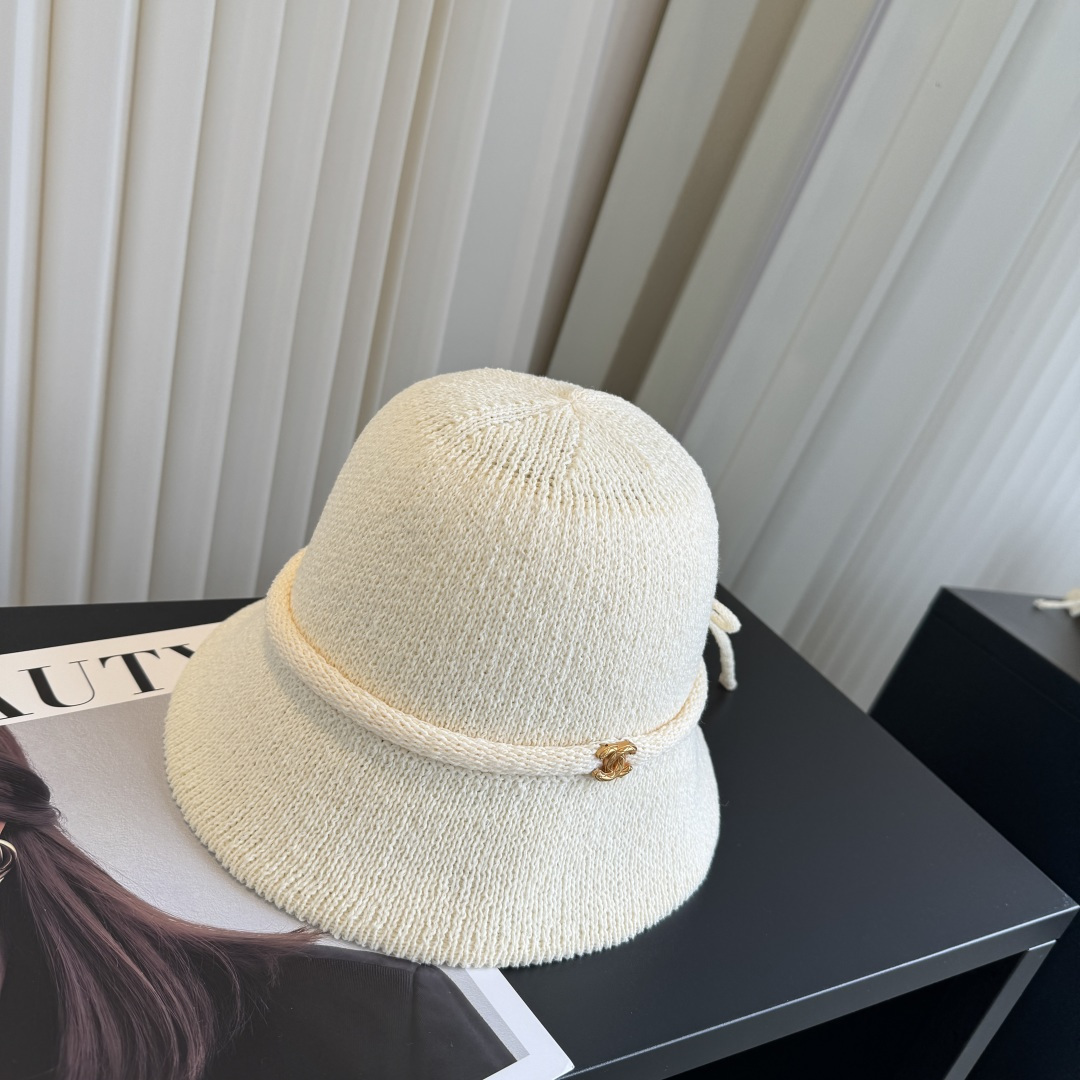 P香奈儿CHANEL 编织渔夫帽 小香经典简约，时尚休闲设计 跑量新品