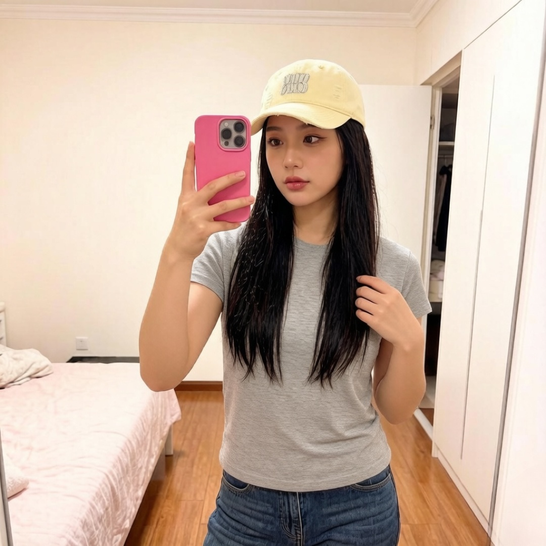 谬谬miumiu 原单春夏新款棒球帽，正品开模订制，原版做工细致质量超赞！
