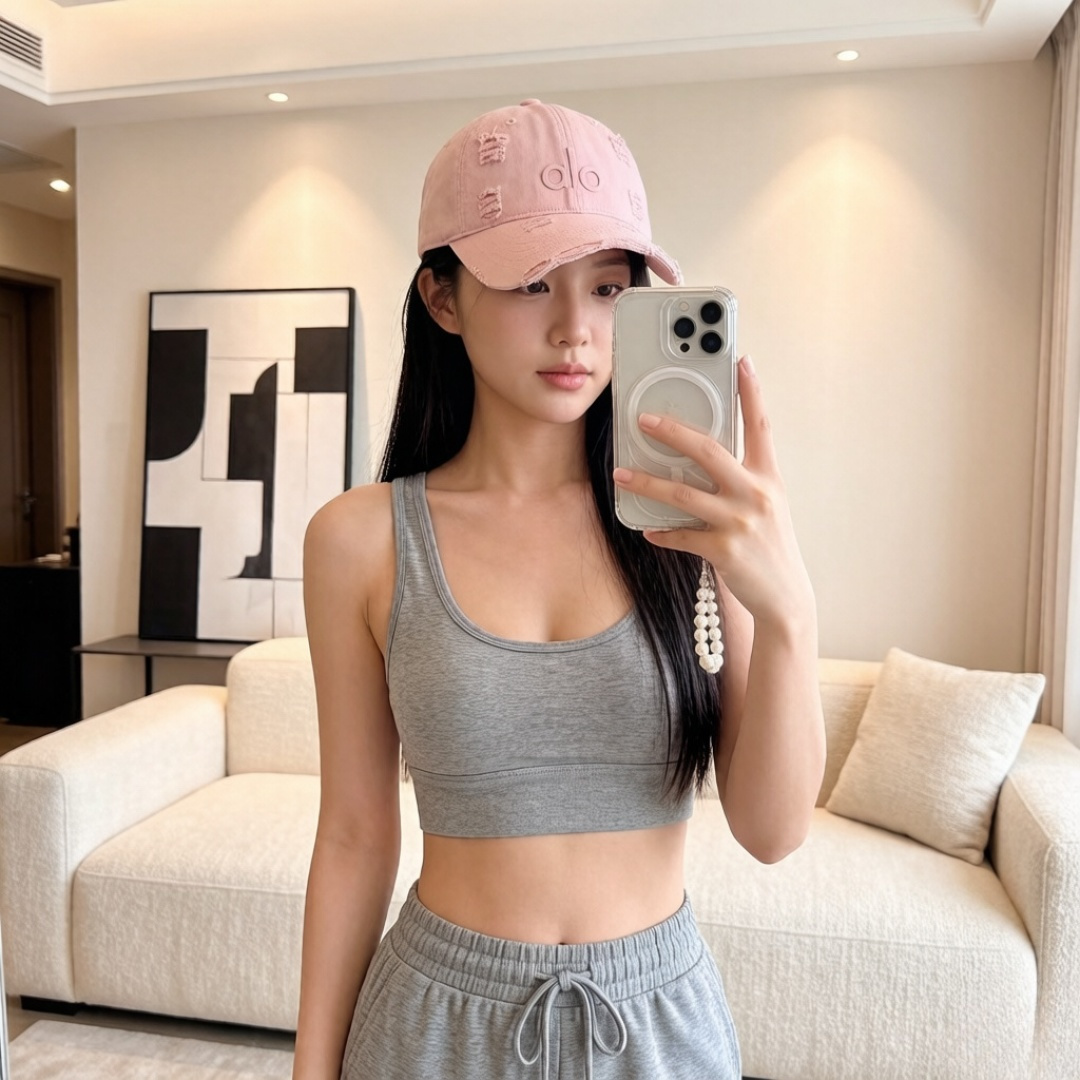 😍新款alo 棒球帽，重工打造♥️高端大气，百搭款🤗跑量！