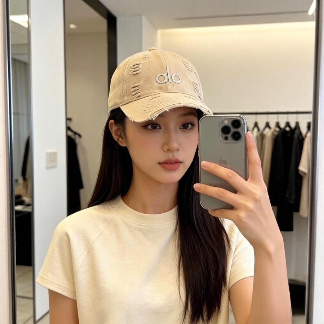 😍新款alo 棒球帽，重工打造♥️高端大气，百搭款🤗跑量！