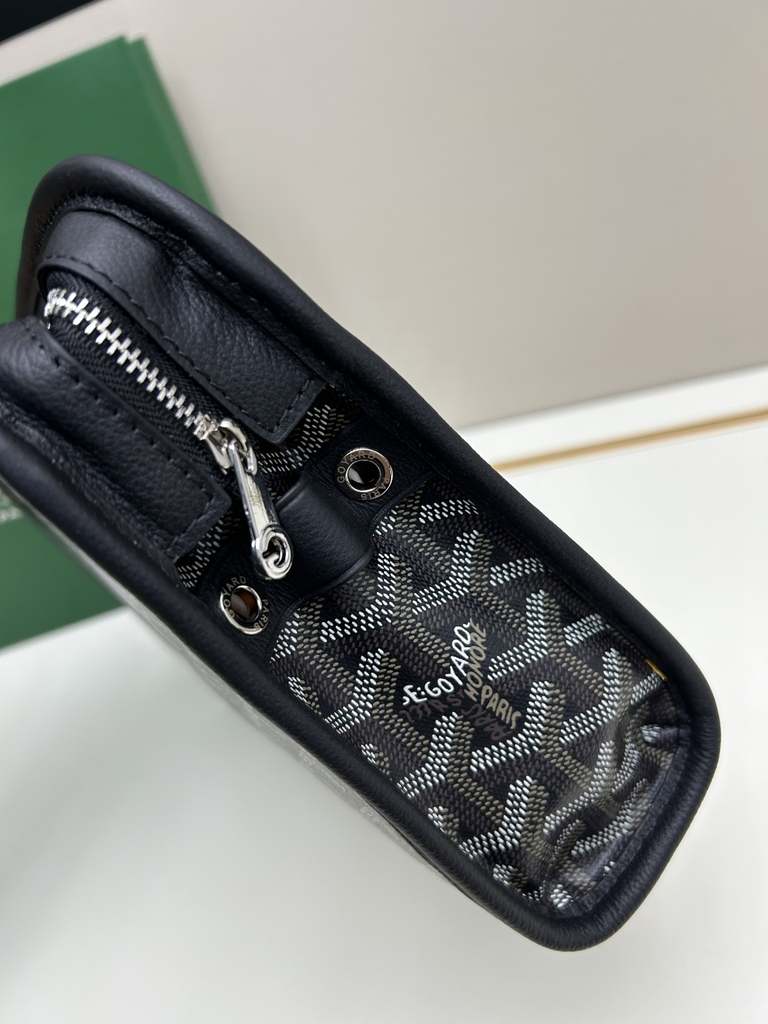 升级版小号戈雅（戈家）新品Jouvence 洗漱包小号 👝👝Goyard Jouvence 洗漱包系列一