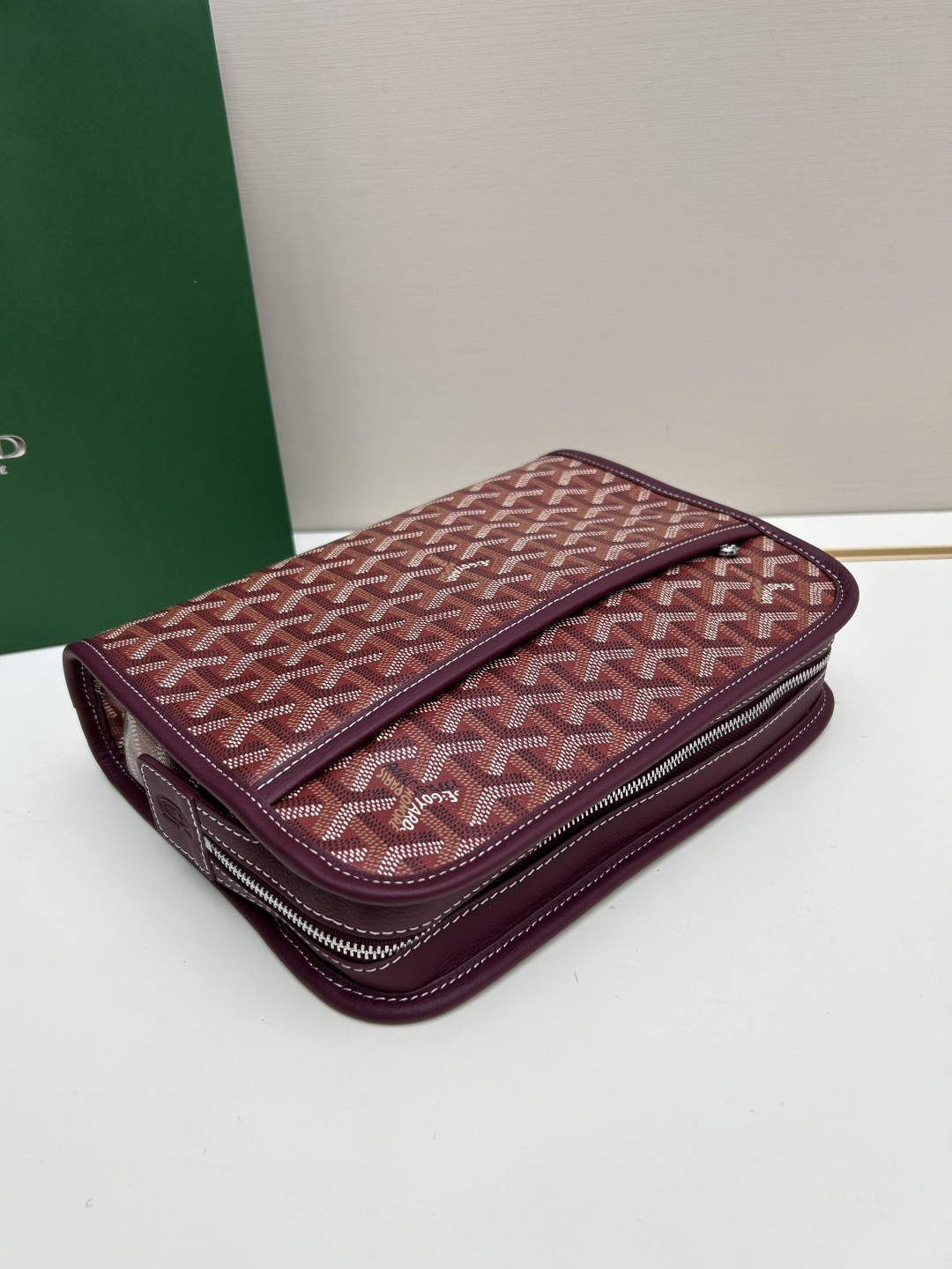 升级版小号戈雅(戈家)新品Jouvence 洗漱包小号 👝👝Goyard Jouvence 洗漱包系列一 升级版小号戈雅(戈家)新品Jouvence 洗漱包小号 👝👝Goyard Jouvence 洗漱包系列一