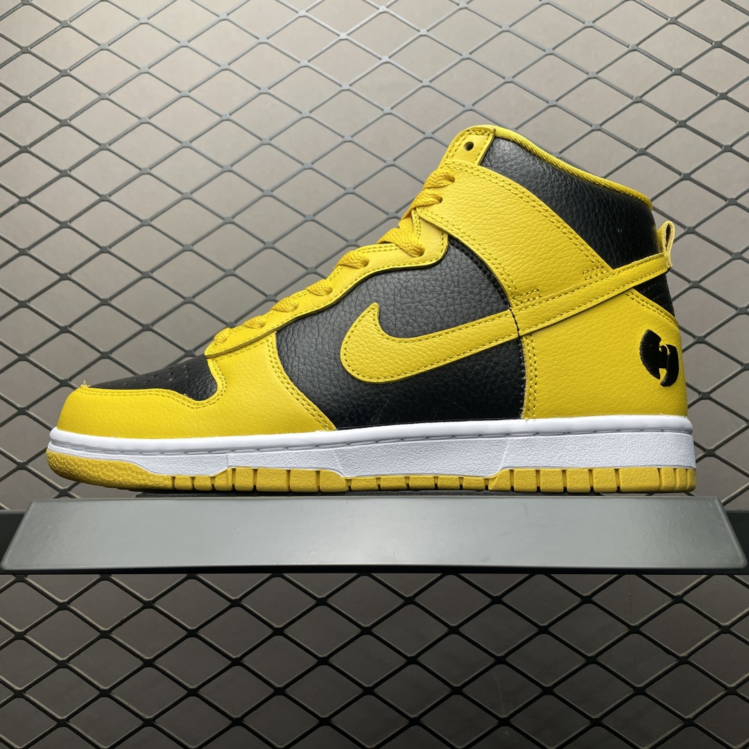 价格调整 纯原 Wu-Tang x NK SB Dunk High 联名款休闲板鞋 HJ4320-001