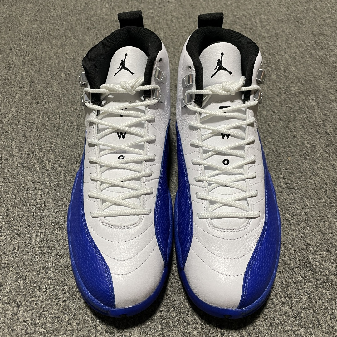 純原 Air Jordan 12 " Blue Berry " 藍白 AJ12喬12 男子文化籃球鞋 CT8013-140 圈內知名口碑大廠出品 原楦原紙板 原廠皮料 原廠碳板打造 極致一眼正品既視感 高階外貿零售專供品質 尺碼：40 40