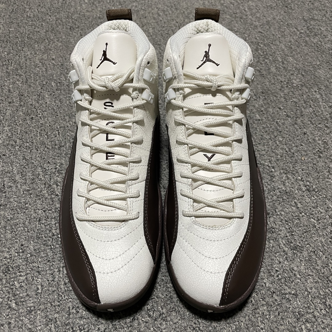 純原 SoleFly x Air Jordan 12 " Cafecito " 裂紋咖啡 AJ12喬12 男子文化籃球鞋 FZ5026-100 圈內知名口碑大廠出品 原楦原紙板 原廠皮料 原廠碳板打造 極致一眼正品既視感 高階外貿零售專供品