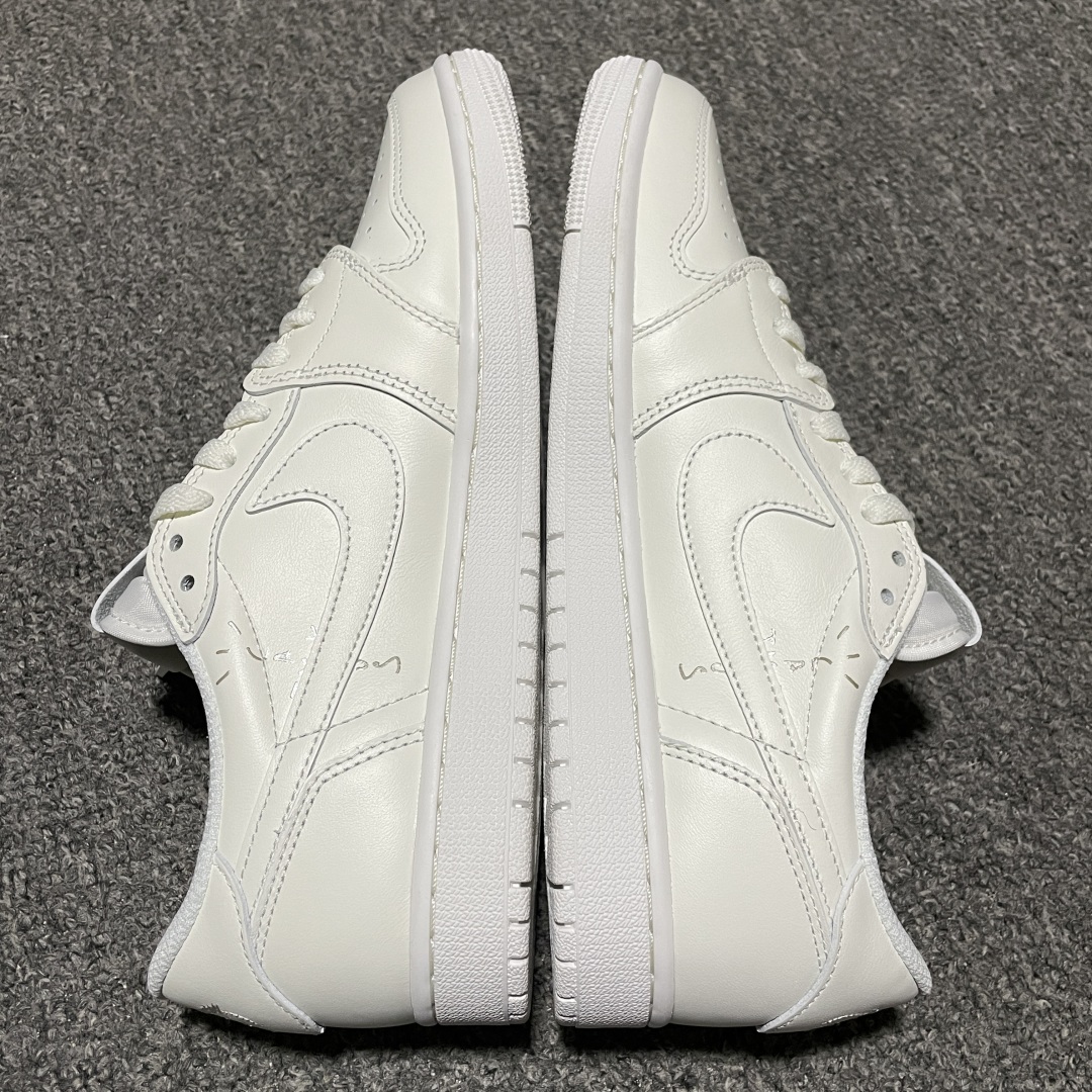  纯原 Travis Scott x Air Jordan 1 白色派对 亲友限定 AJ1乔1 TS联名