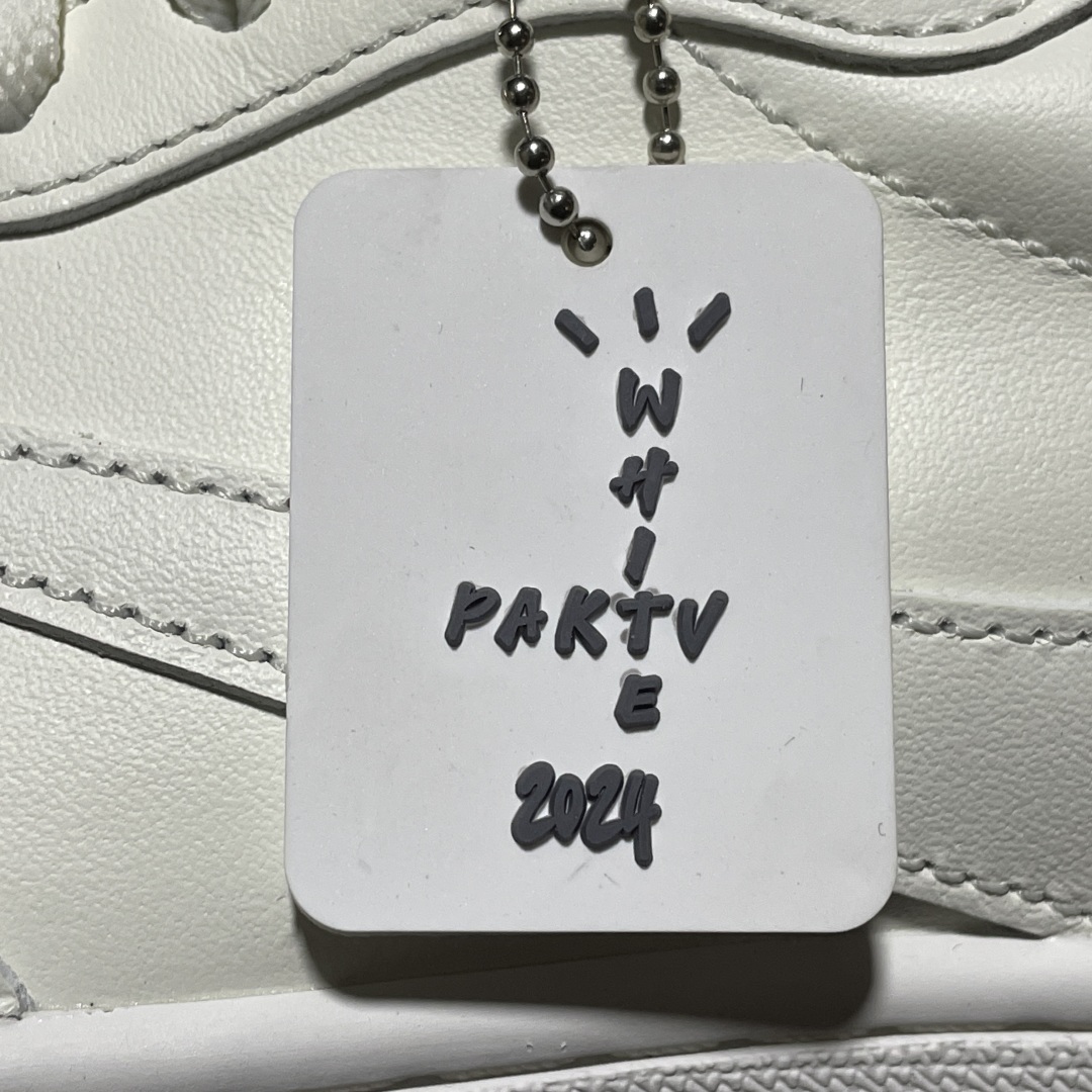  纯原 Travis Scott x Air Jordan 1 白色派对 亲友限定 AJ1乔1 TS联名