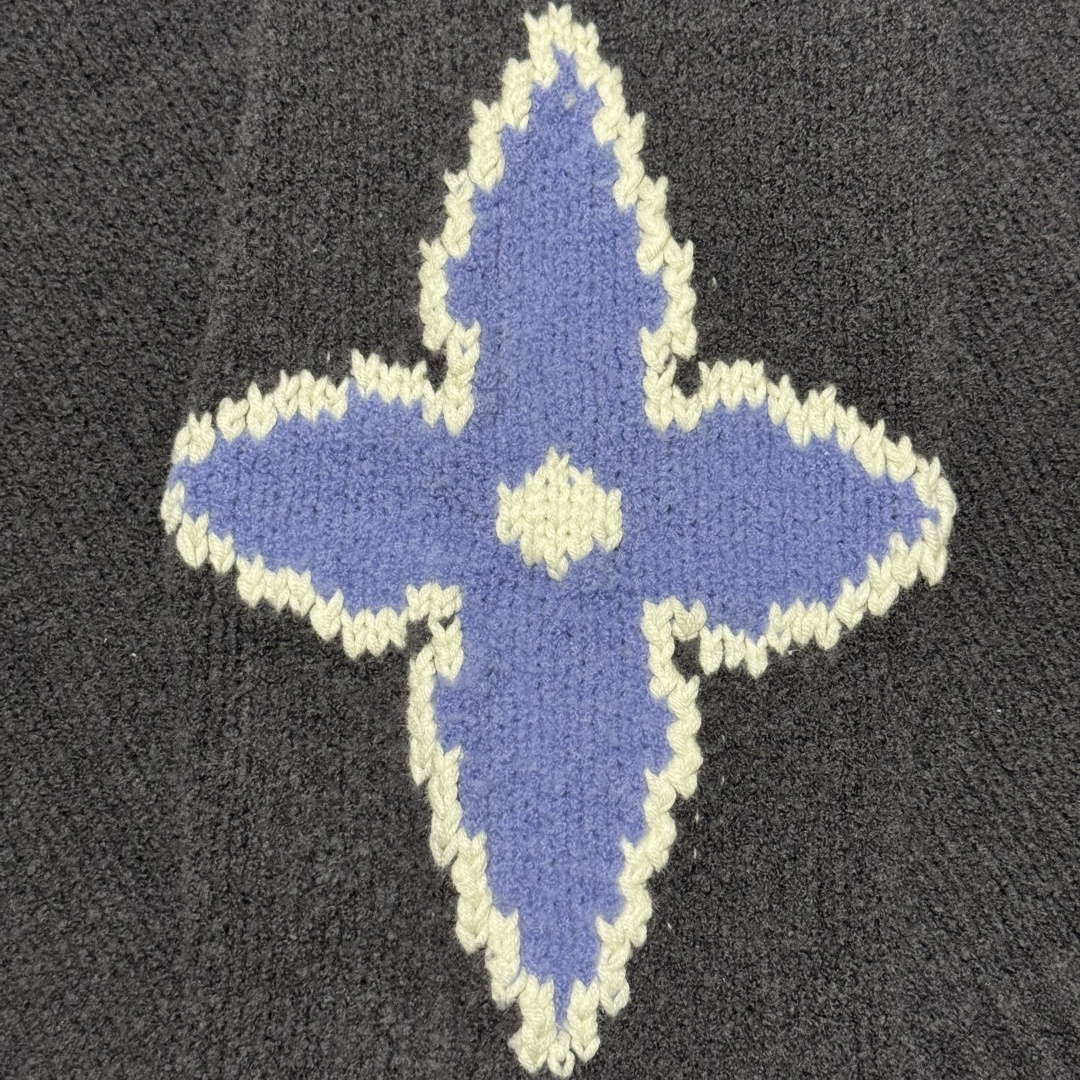 图片[6]-S# LV 嵌花 羊毛混纺针织毛衣圆领毛衣 真正原版购回开发打版 高端零售专供 品质保证 100%放心出街 尺码： S M L-选品中心