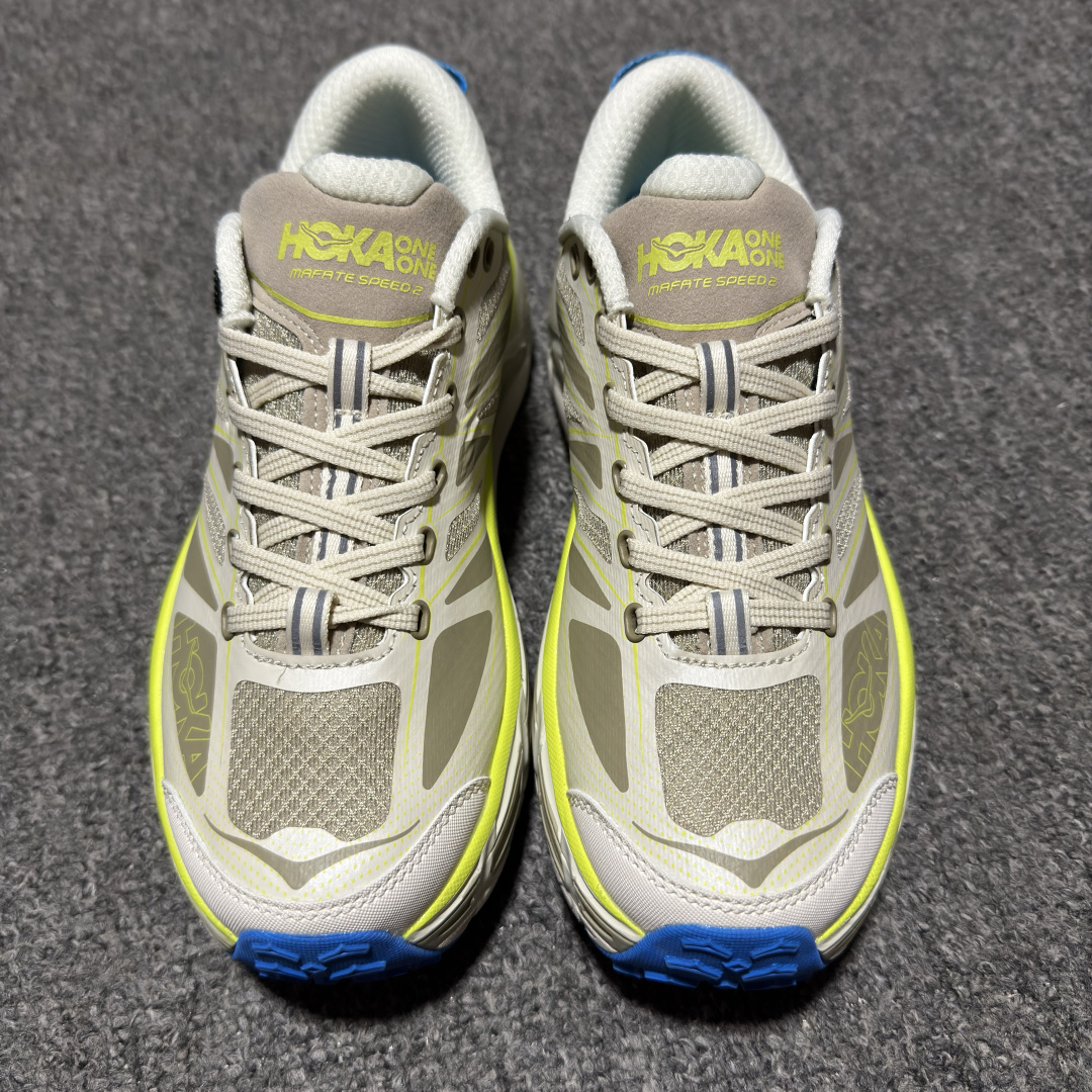 💰550   Hoka Mafate Speed 2 瑪法特 超輕厚底山地跑步鞋 1126851  尺碼： 36 36.5 37 38 38.5 39 40 40.5 41 42 42.5 43 44 44.5 45 編號：25UEFF5