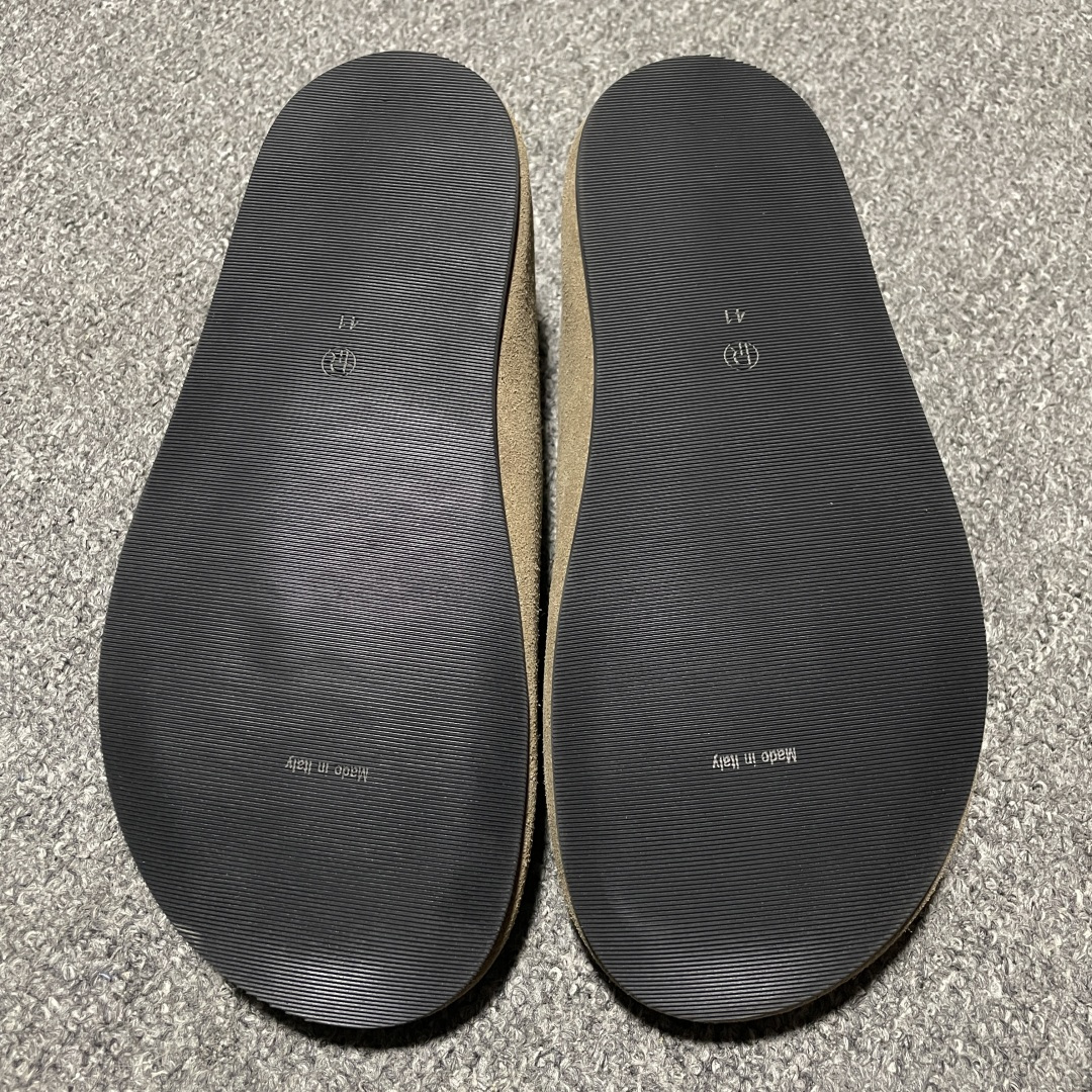 海淘代购版 The Row 包头 老钱风 灰褐色 百搭慕勒拖鞋 海淘代购同渠道品质 高端零售 外贸充正专