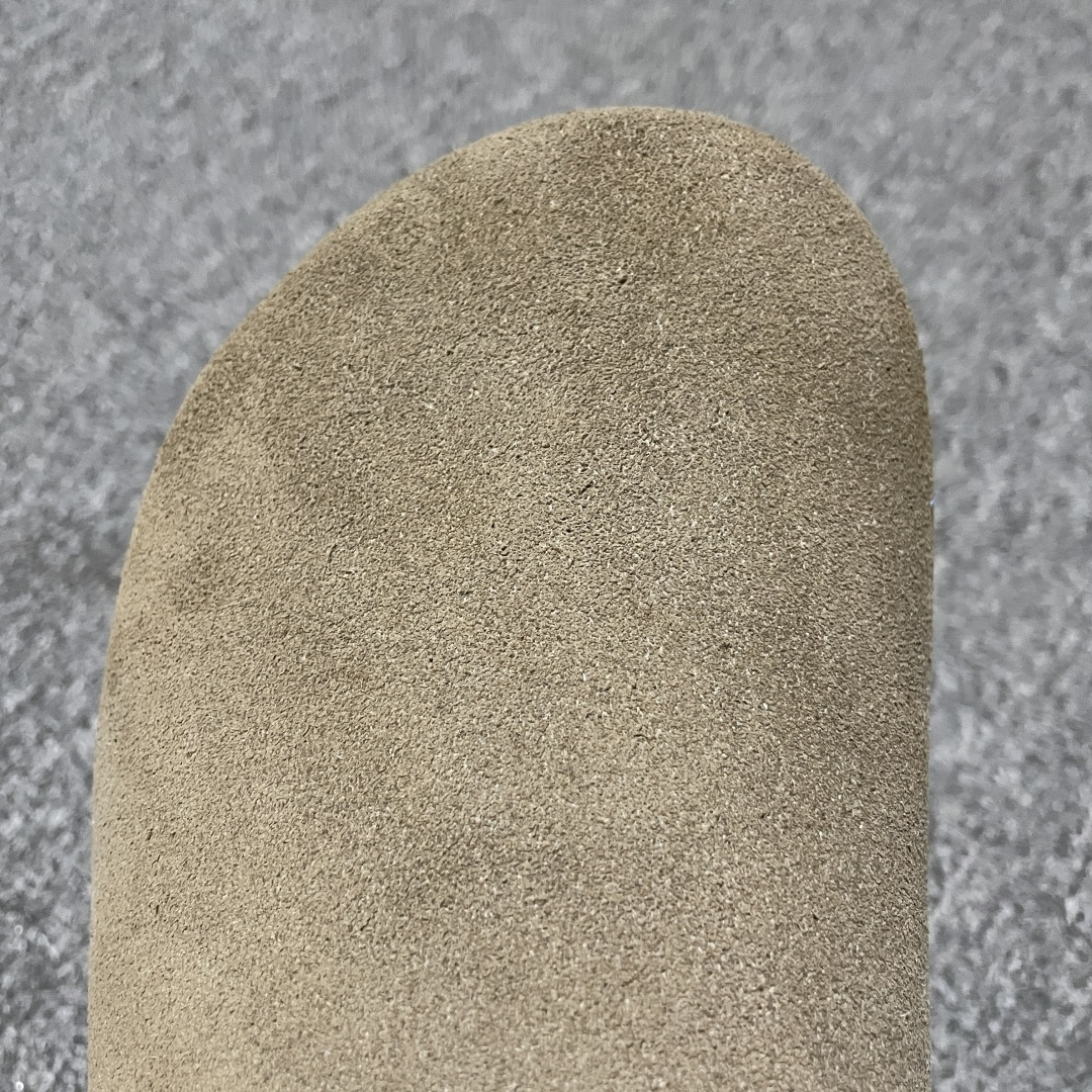 海淘代购版 The Row 包头 老钱风 灰褐色 百搭慕勒拖鞋 海淘代购同渠道品质 高端零售 外贸充正专