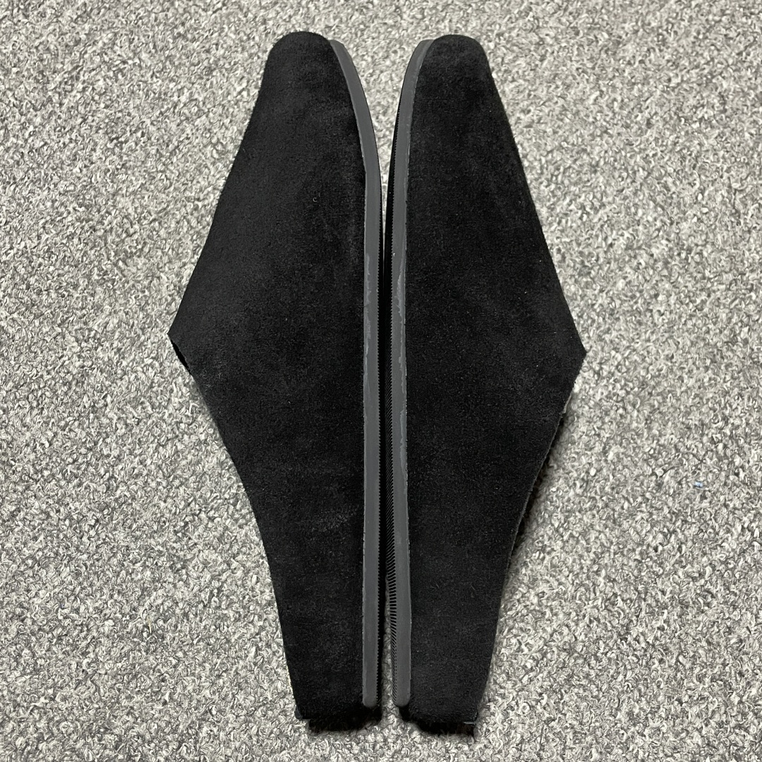 海淘代购版 The Row 包头 老钱风 灰褐色 百搭慕勒拖鞋 海淘代购同渠道品质 高端零售 外贸充正专