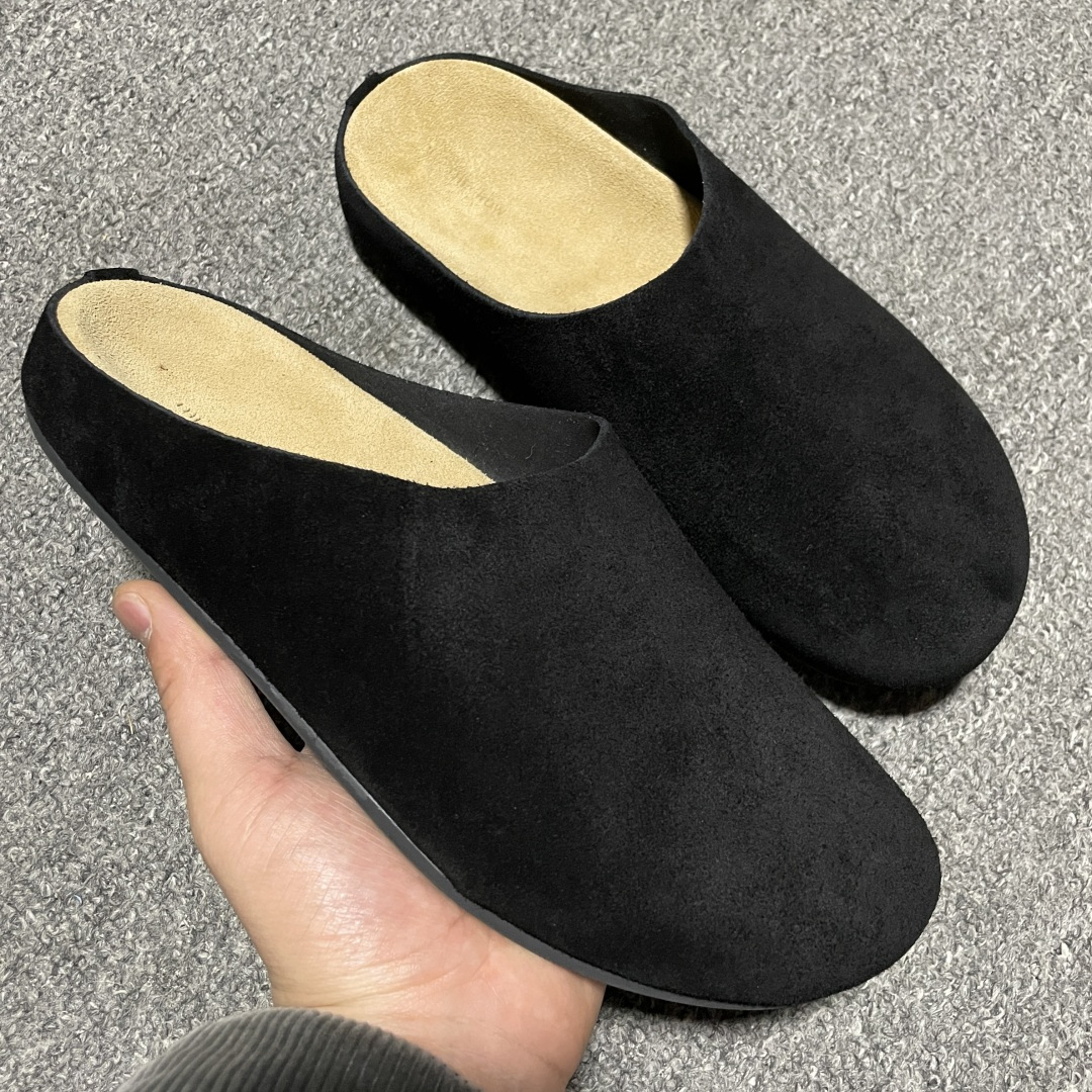 海淘代购版 The Row 包头 老钱风 灰褐色 百搭慕勒拖鞋 海淘代购同渠道品质 高端零售 外贸充正专