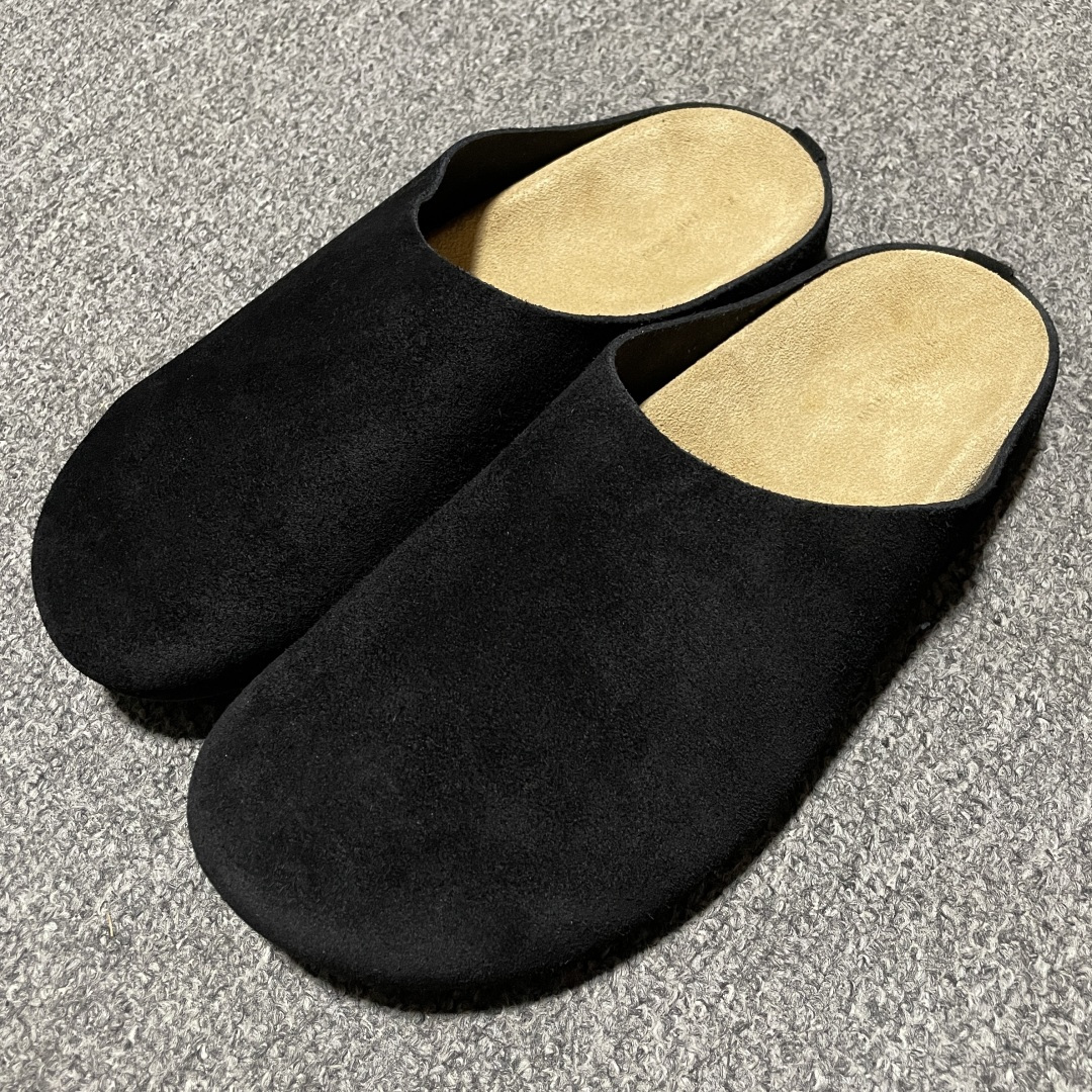 海淘代购版 The Row 包头 老钱风 灰褐色 百搭慕勒拖鞋 海淘代购同渠道品质 高端零售 外贸充正专