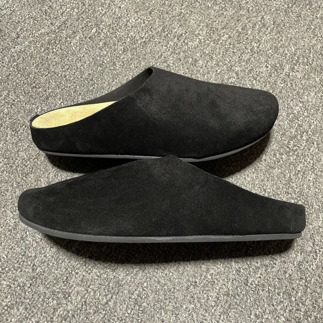 海淘代购版 The Row 包头 老钱风 灰褐色 百搭慕勒拖鞋 海淘代购同渠道品质 高端零售 外贸充正专