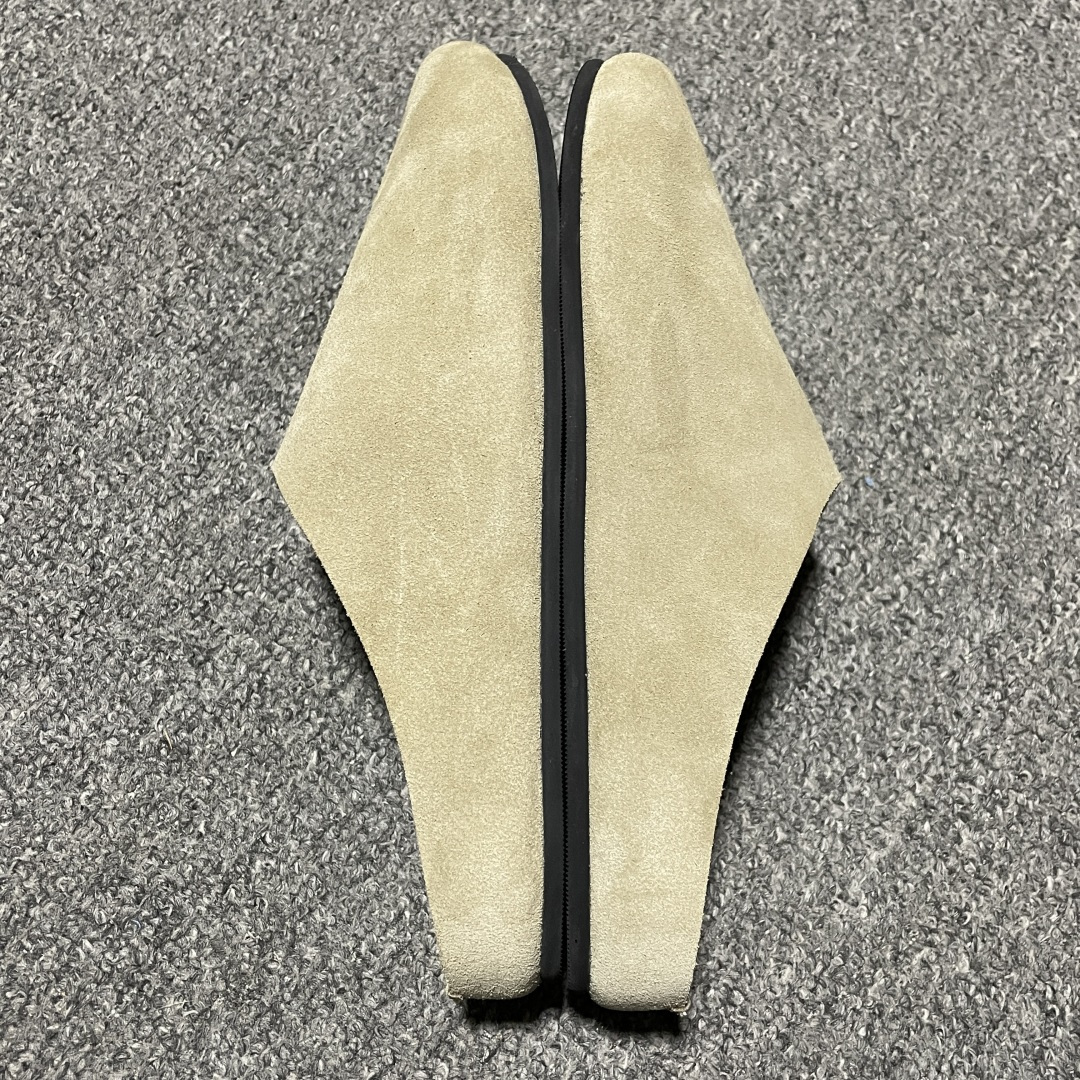 海淘代购版 The Row 包头 老钱风 灰褐色 百搭慕勒拖鞋 海淘代购同渠道品质 高端零售 外贸充正专