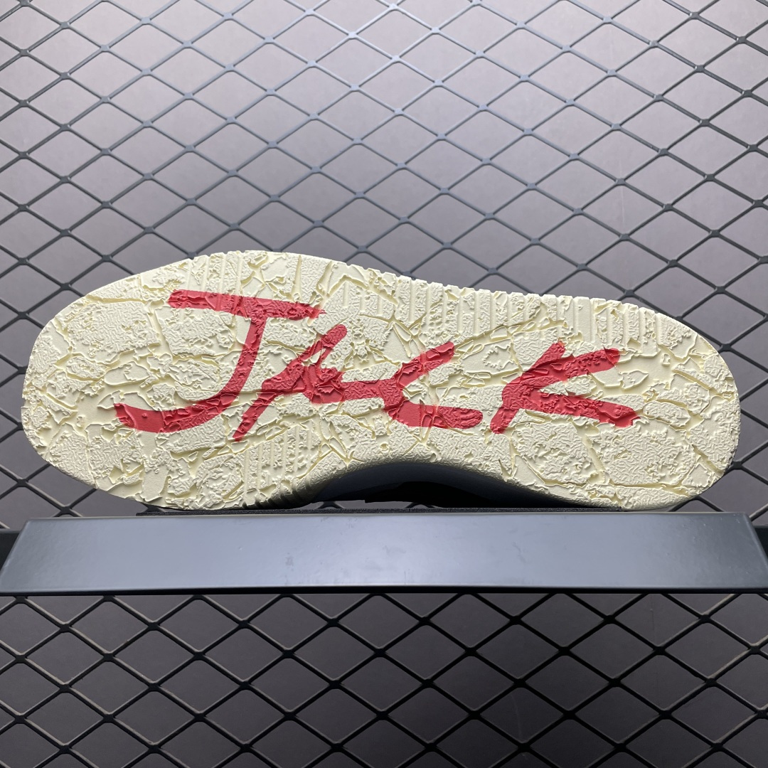 图片[5]-福利特价🔥LJ版本 Travis Scott x Air Jordan Jumpman Jack TR TS联名款 倒钩 复古文化篮球鞋 FZ8117-101 大厂出品 原厂皮料打造 用料细节都绝不含糊 尺码：36 36.5 37.5 38 38.5 39 40 40.5 41 42 42.5 43 44 44.5 45 46 47.5-选品中心