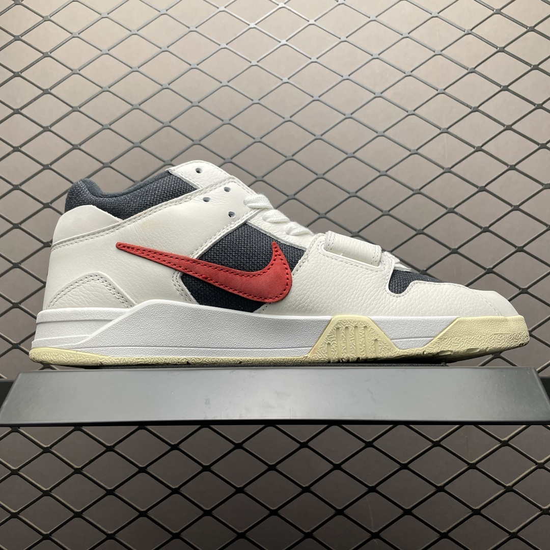 图片[3]-福利特价🔥LJ版本 Travis Scott x Air Jordan Jumpman Jack TR TS联名款 倒钩 复古文化篮球鞋 FZ8117-101 大厂出品 原厂皮料打造 用料细节都绝不含糊 尺码：36 36.5 37.5 38 38.5 39 40 40.5 41 42 42.5 43 44 44.5 45 46 47.5-选品中心