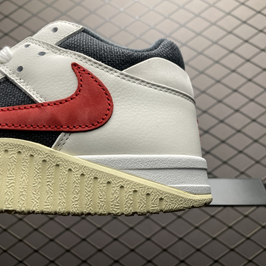 图片[4]-福利特价🔥LJ版本 Travis Scott x Air Jordan Jumpman Jack TR TS联名款 倒钩 复古文化篮球鞋 FZ8117-101 大厂出品 原厂皮料打造 用料细节都绝不含糊 尺码：36 36.5 37.5 38 38.5 39 40 40.5 41 42 42.5 43 44 44.5 45 46 47.5-选品中心