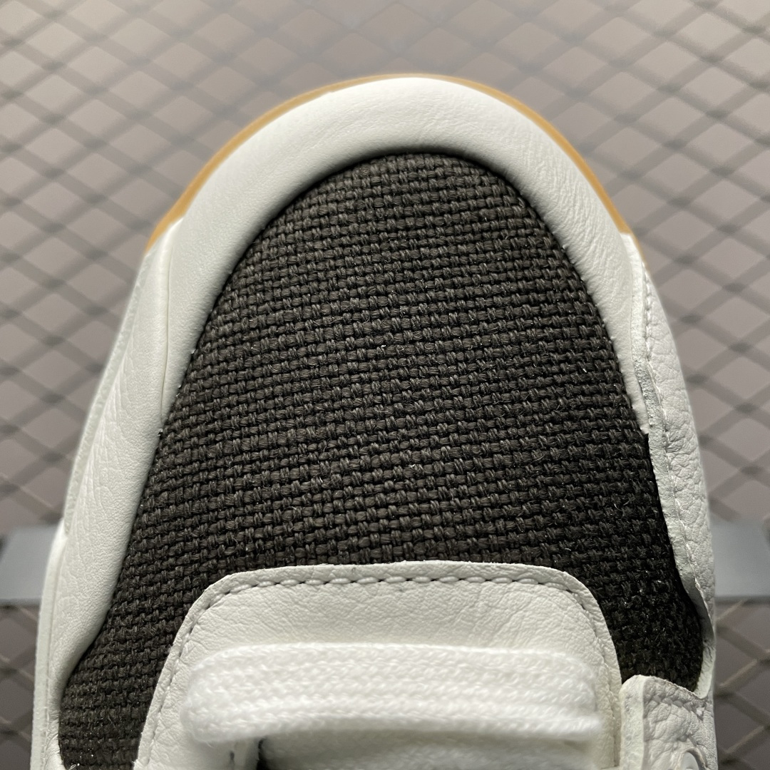 图片[7]-福利特价🔥LJ版本 Travis Scott x Air Jordan Jumpman Jack TR TS联名款 倒钩 复古文化篮球鞋 FZ8117-201 大厂出品 原厂皮料打造 用料细节都绝不含糊 尺码：36 36.5 37.5 38 38.5 39 40 40.5 41 42 42.5 43 44-选品中心