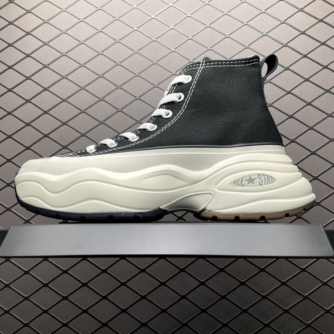 💰500 純原Converse 匡威 All Star 厚底增高 高幫帆布休閒板鞋 原版EVA二次組合大底 內建React高彈力鞋墊 腳感非常舒適 尺碼：35 36 36.5 37 37.5 38 39 40 41 42 43 44 編號