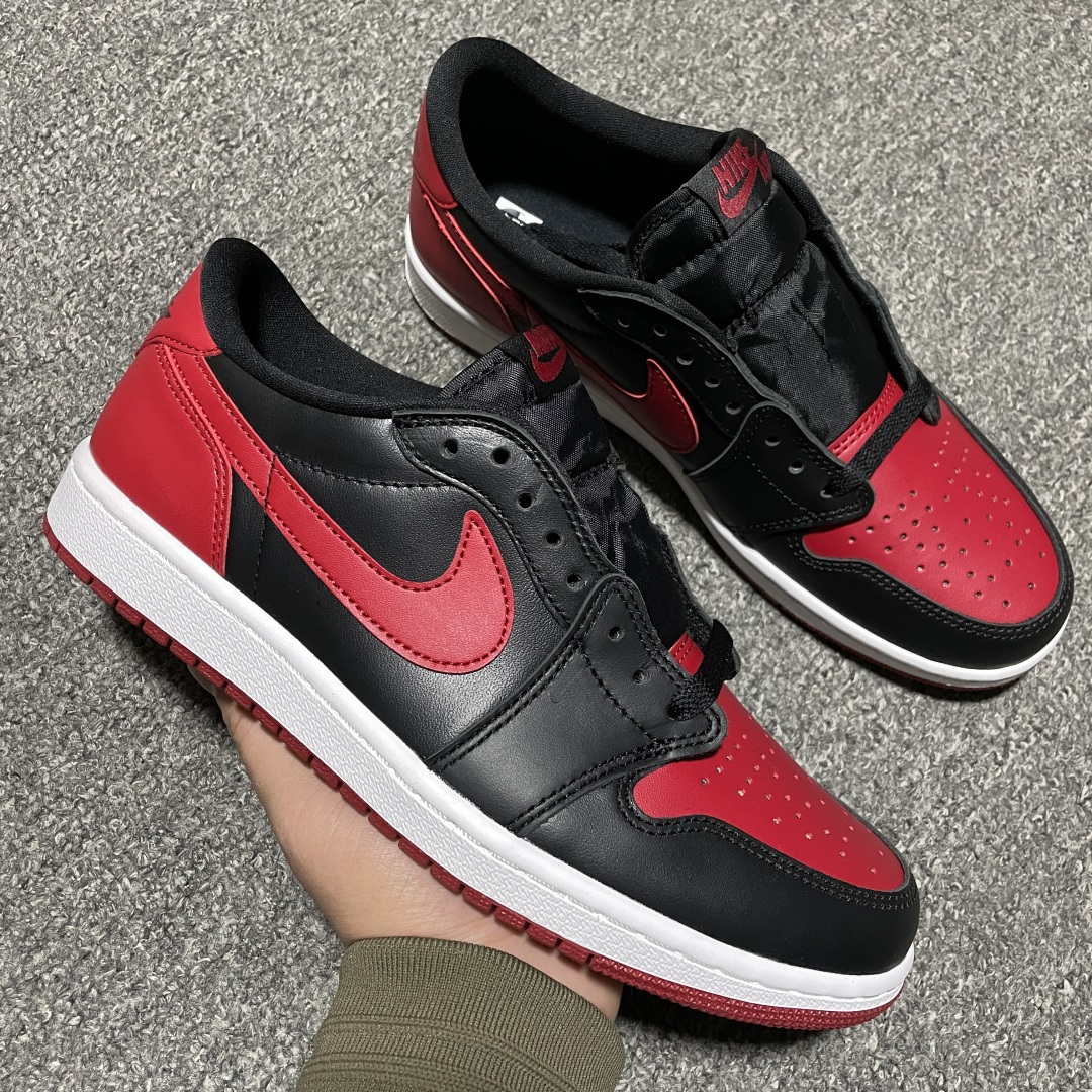  S纯原版本 Air Jordan 1 Low    AJ1乔1低帮男子文化篮球鞋 -001 国内一线头