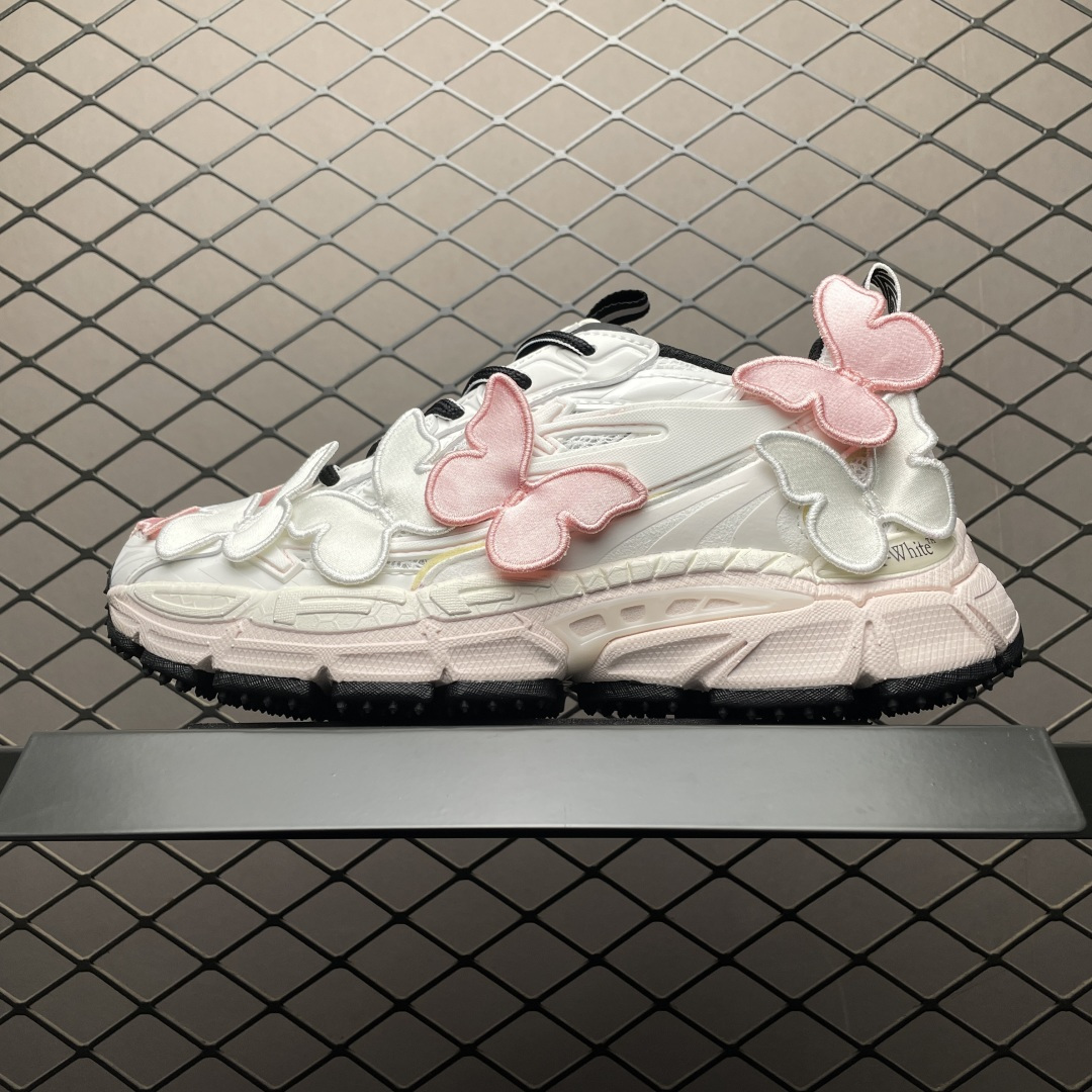 Off-White 低幫復古休閒鞋 採用高階的工藝盒，材質也各方面也是沒有任何的對比性 尺碼：36 37 38 39 40 41 42 43 44 45 46 47 編號：43UFEE5