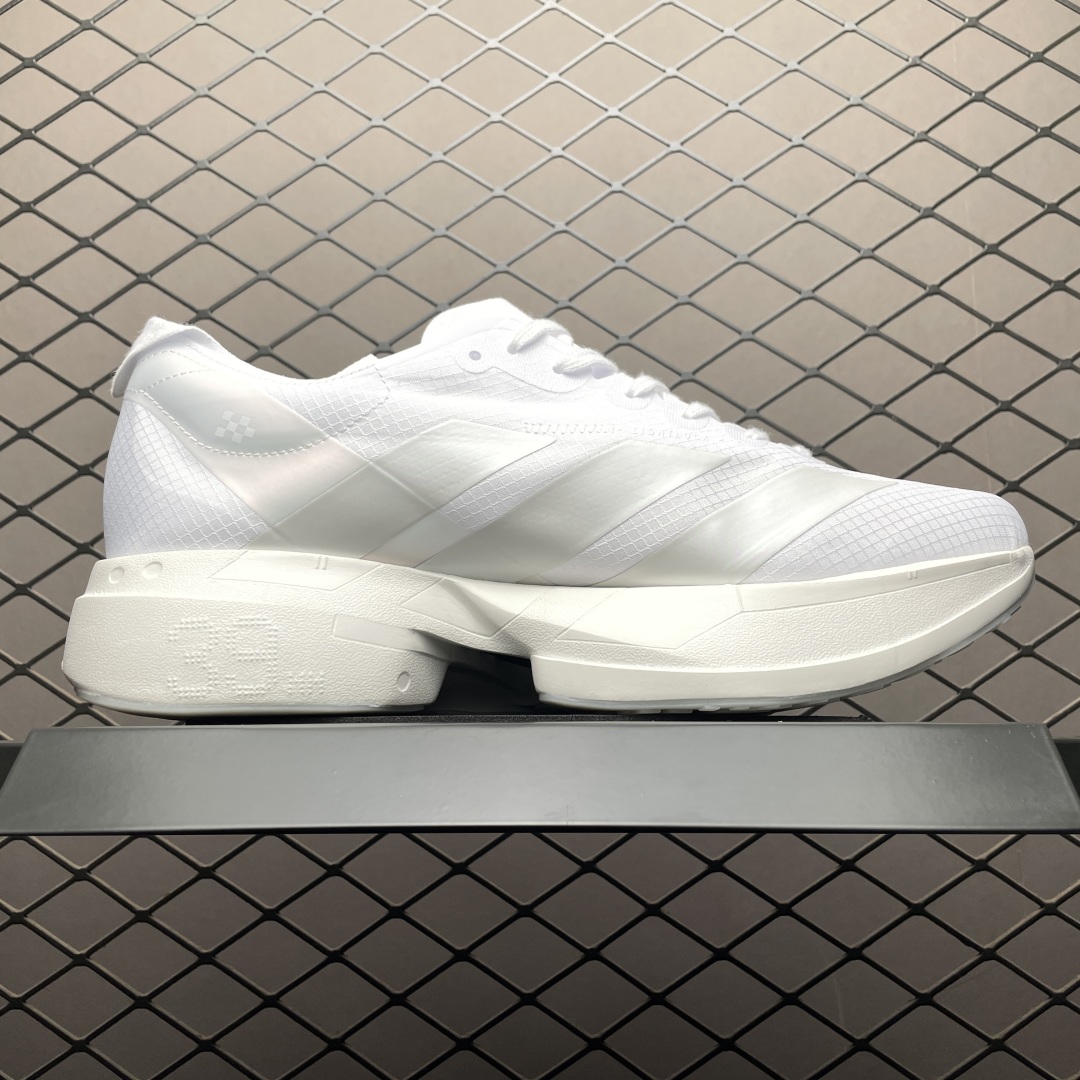   AD 阿迪 Adiero Adios PRO 4 M 马拉松 网面超轻透气跑步鞋 JR6366 尺码