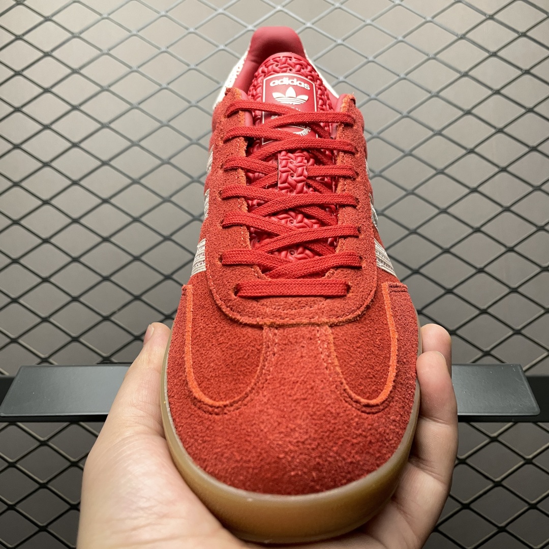   纯原 AD 阿迪 Gazelle Indoor 低帮运动休闲板鞋 JI2756 新版本 S2同源大厂