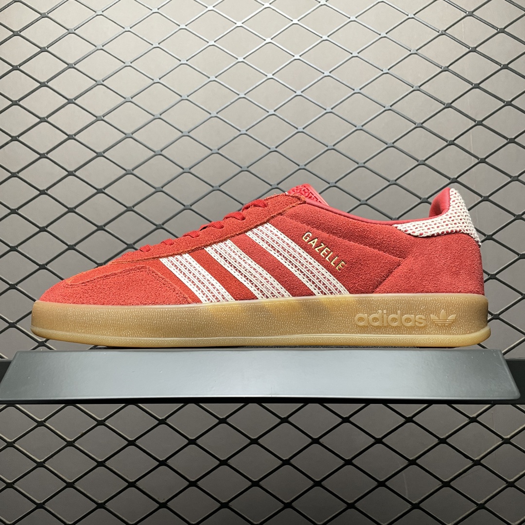   纯原 AD 阿迪 Gazelle Indoor 低帮运动休闲板鞋 JI2756 新版本 S2同源大厂