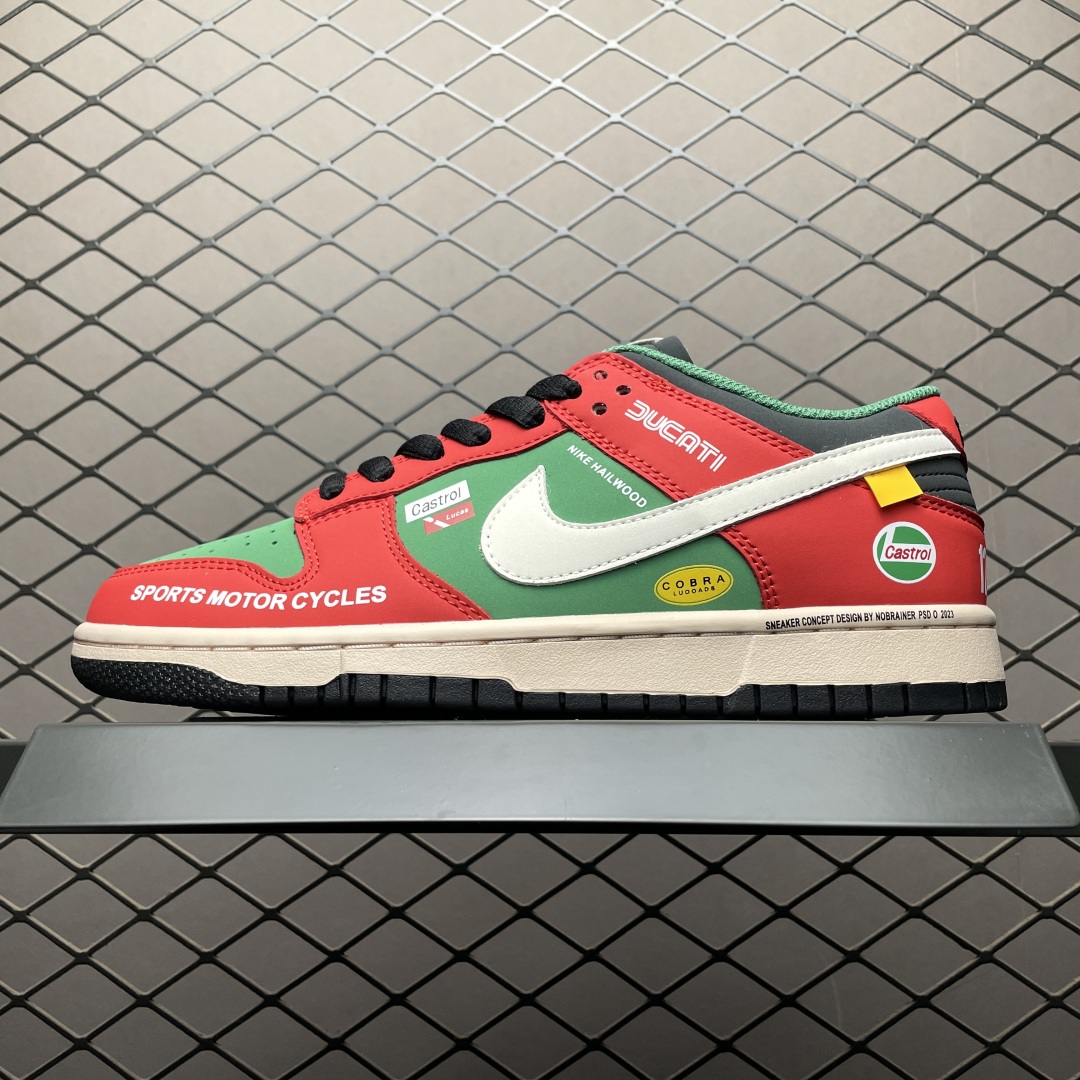   NK Dunk Low 客制款 低帮休闲板鞋 MU0232-361 尺码：36 36.5 37.5 