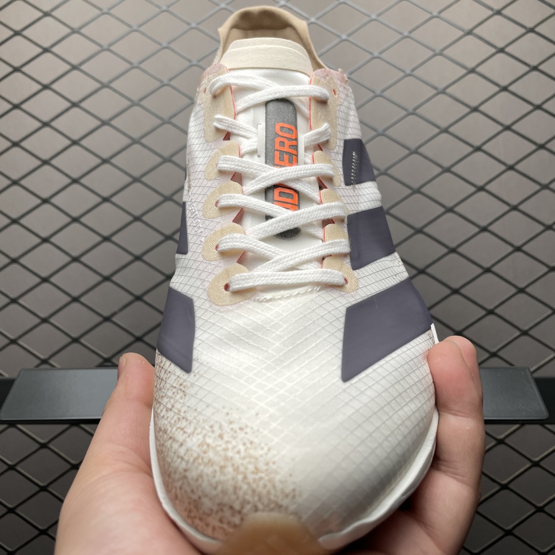   AD 阿迪 Adiero Adios PRO 4 M 马拉松 网面超轻透气跑步鞋 JR6357 尺码