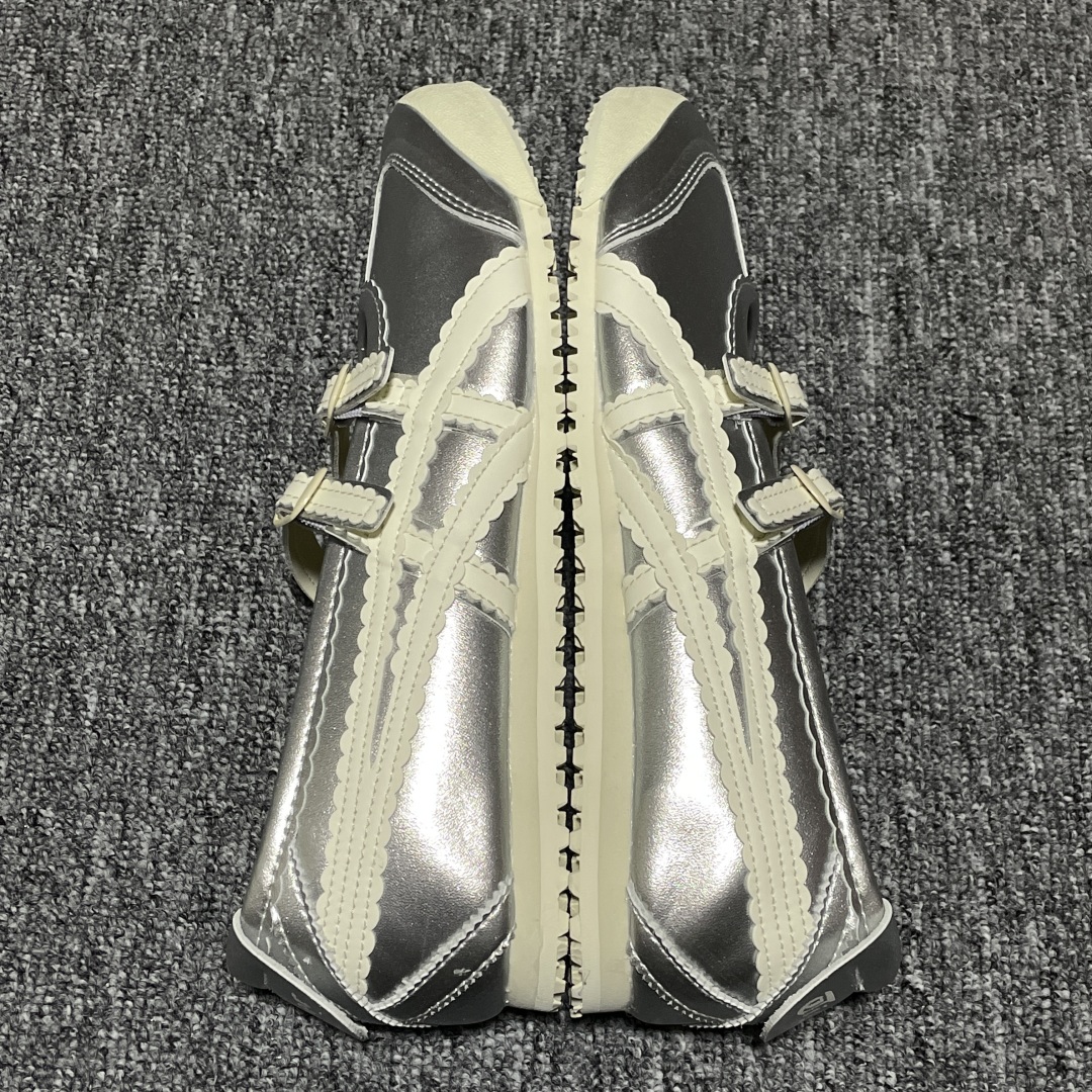  OnitsukaTiger 鬼冢虎 Mexico 66 Tgrs 芭蕾舞鞋 液态银 1182A660-