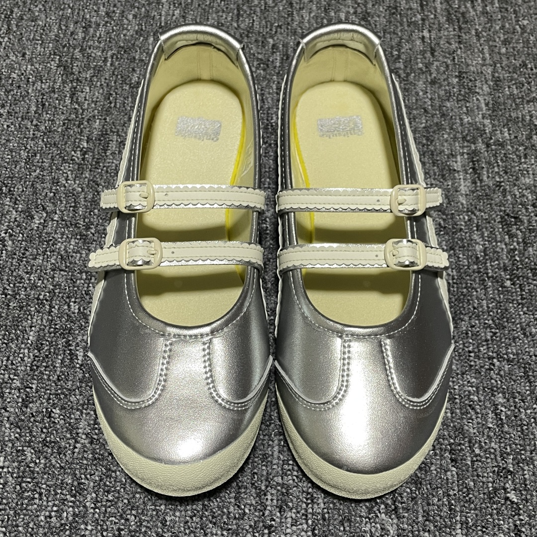  OnitsukaTiger 鬼冢虎 Mexico 66 Tgrs 芭蕾舞鞋 液态银 1182A660-