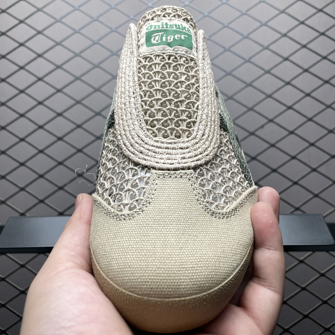  OnitsukaTiger 鬼冢虎 Mexico 66 Sabot 网面透气夏季凉鞋拖鞋 1183C1