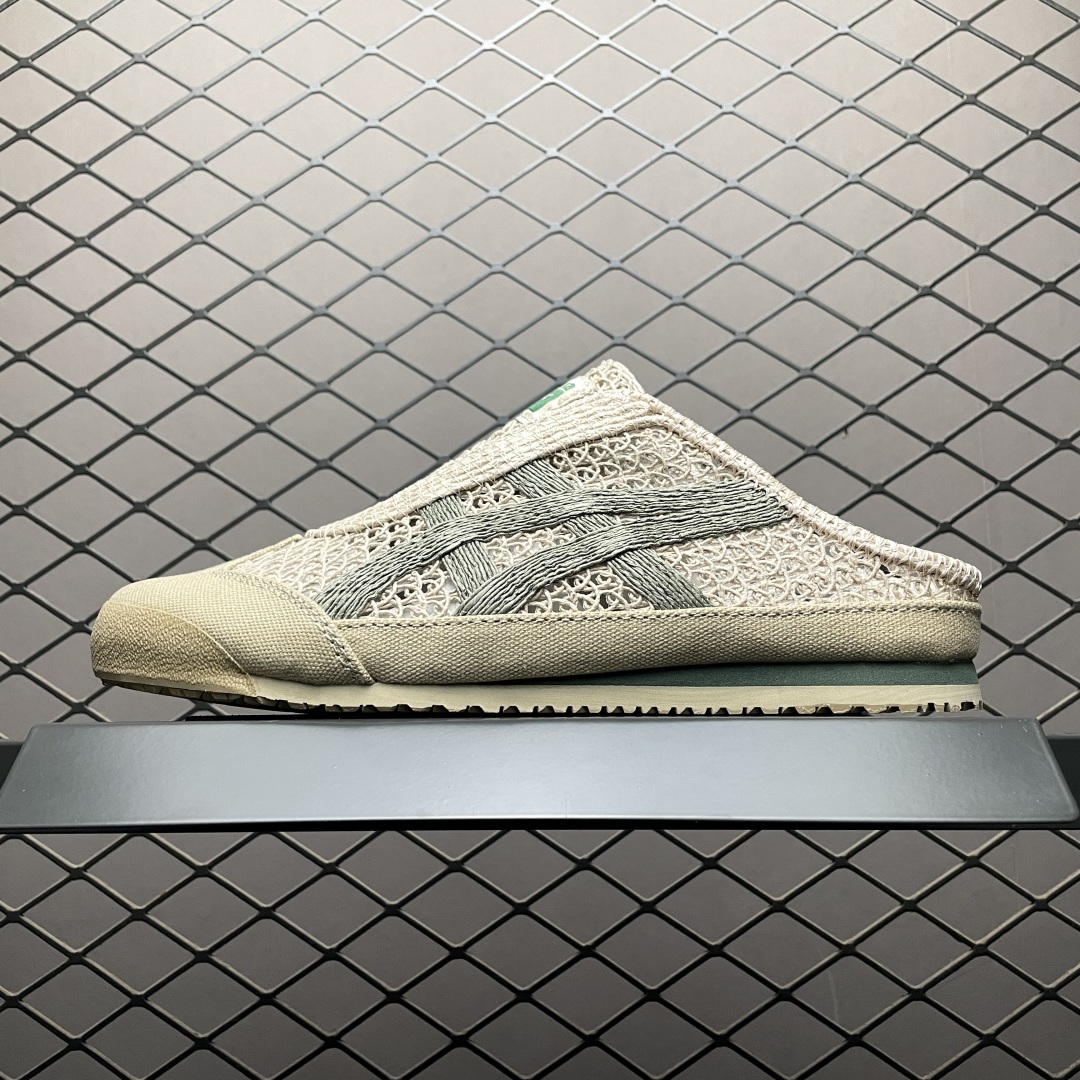  OnitsukaTiger 鬼冢虎 Mexico 66 Sabot 网面透气夏季凉鞋拖鞋 1183C1