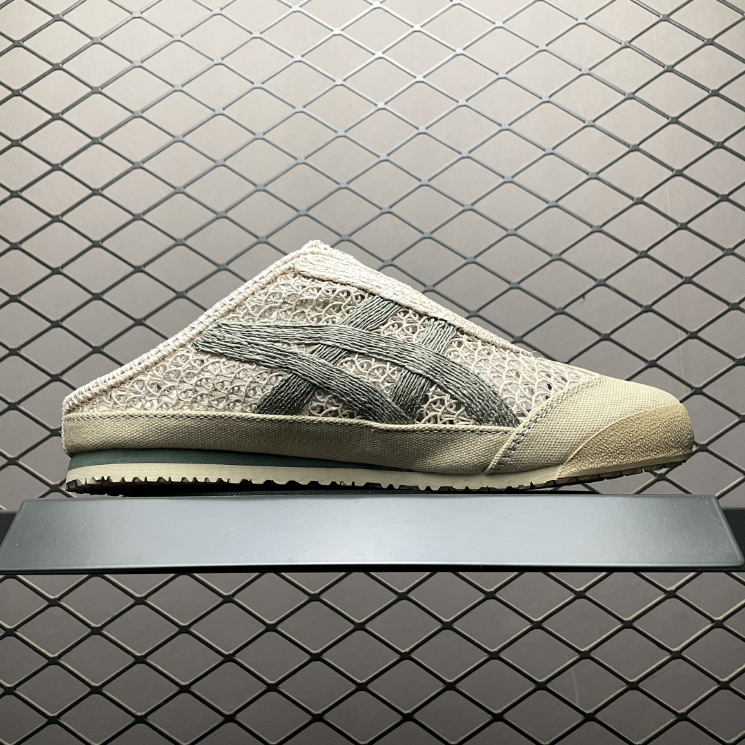  OnitsukaTiger 鬼冢虎 Mexico 66 Sabot 网面透气夏季凉鞋拖鞋 1183C1