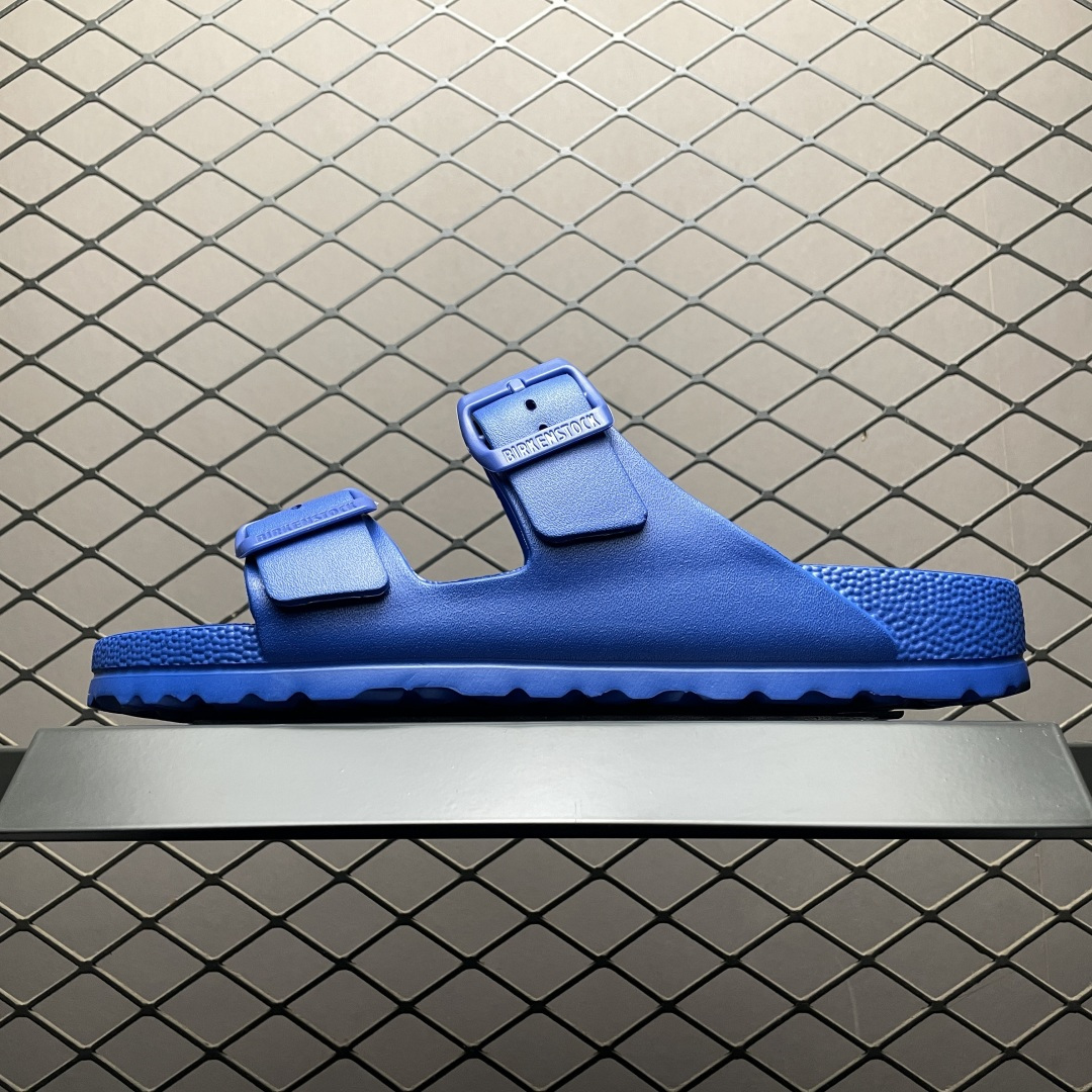 💰410  純原 Birkenstock 博肯/勃肯 EVA 雙扣拖鞋涼鞋 1019051 大廠出品 夏季走量必備爆款🔥超輕發泡大底 整鞋十分輕便 尺碼：36 37 38 39 40 41 42 43 44 45 46 編號：13DCE