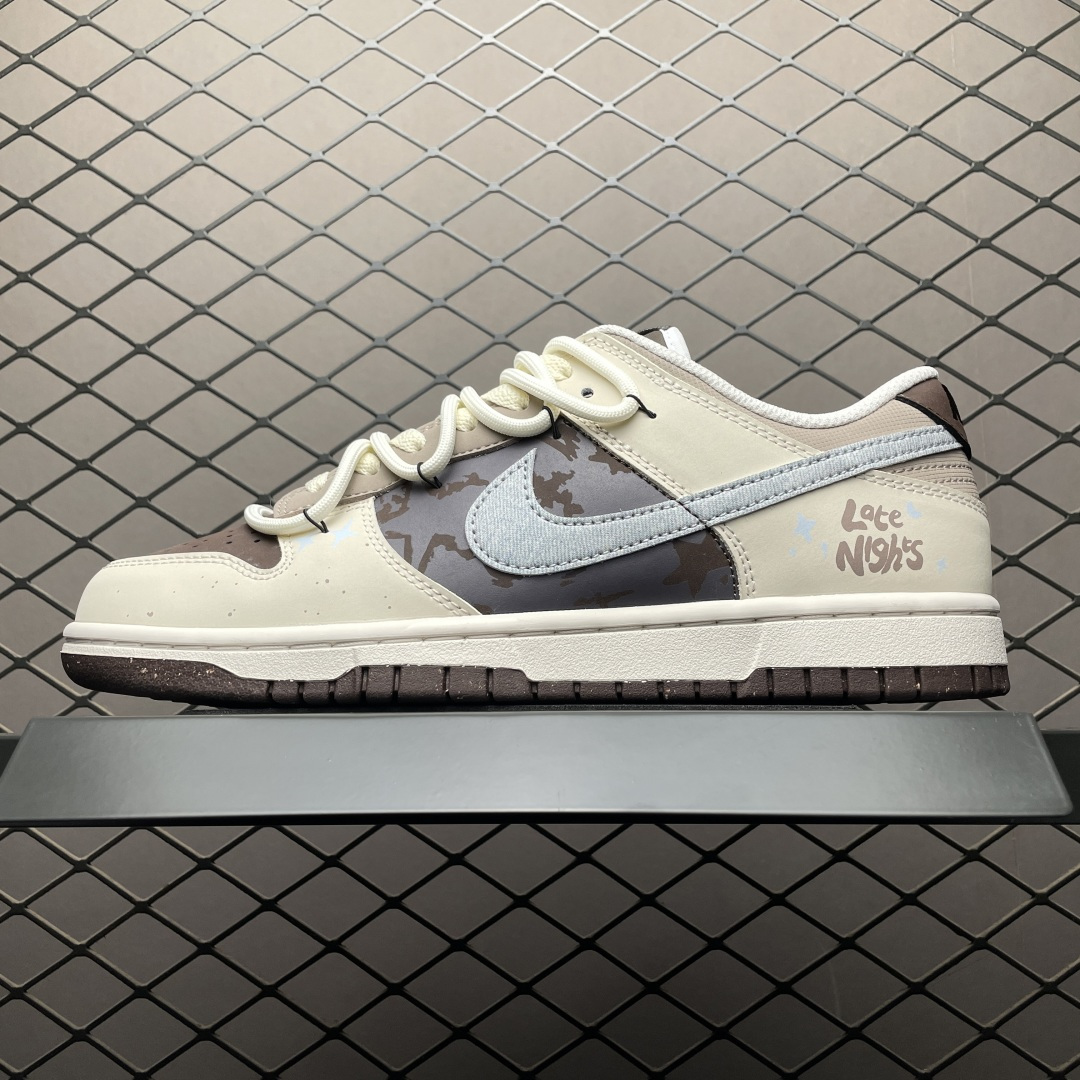 💰640 純原NK Dunk Low 客制款 低幫休閒板鞋 Hf4292-100 尺碼：36 36.5 37.5 38 38.5 39 40 40.5 41 42 42.5 43 44 編號：33YEFFJ