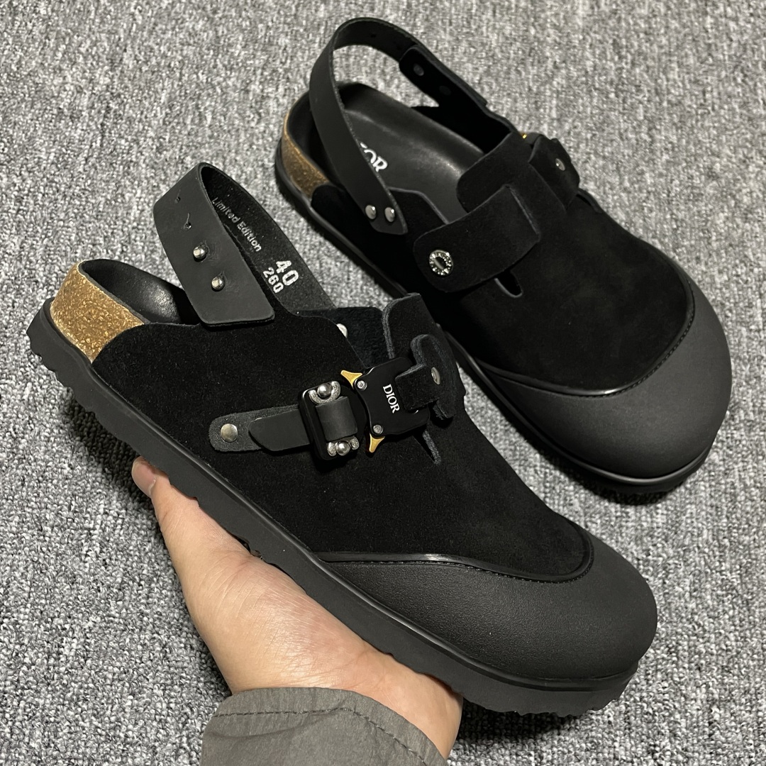  纯原版 Dior x Birkenstock 博肯 勃肯迪奥限定联名低帮凉鞋 全新品质升级 独家原鞋购