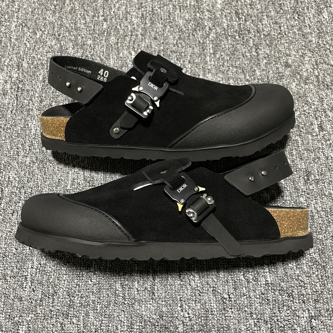  纯原版 Dior x Birkenstock 博肯 勃肯迪奥限定联名低帮凉鞋 全新品质升级 独家原鞋购