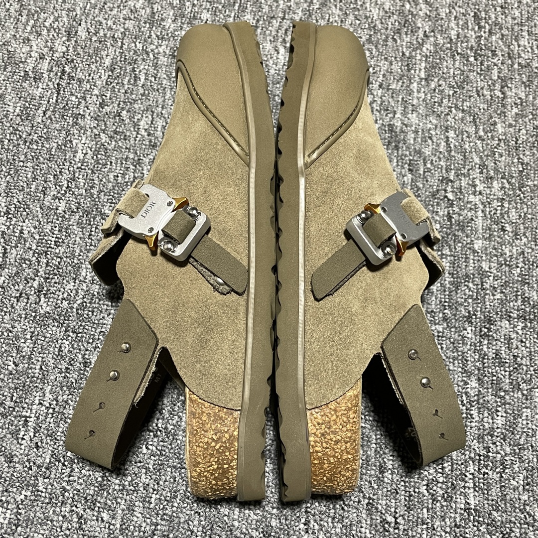   纯原版 Dior x Birkenstock 博肯 勃肯迪奥限定联名低帮凉鞋 全新品质升级 独家原鞋