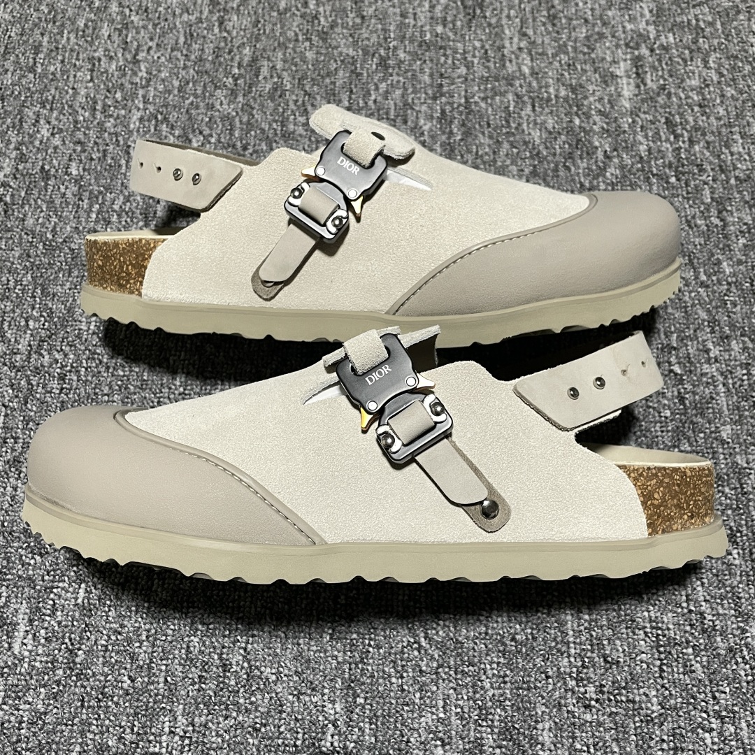  纯原版 Dior x Birkenstock 博肯 勃肯迪奥限定联名低帮凉鞋 全新品质升级 独家原鞋购