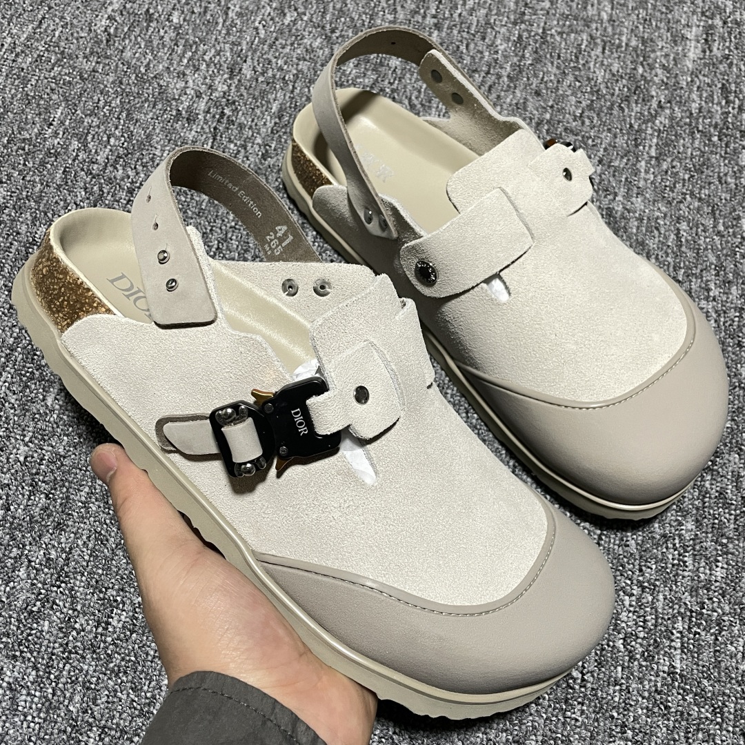  纯原版 Dior x Birkenstock 博肯 勃肯迪奥限定联名低帮凉鞋 全新品质升级 独家原鞋购