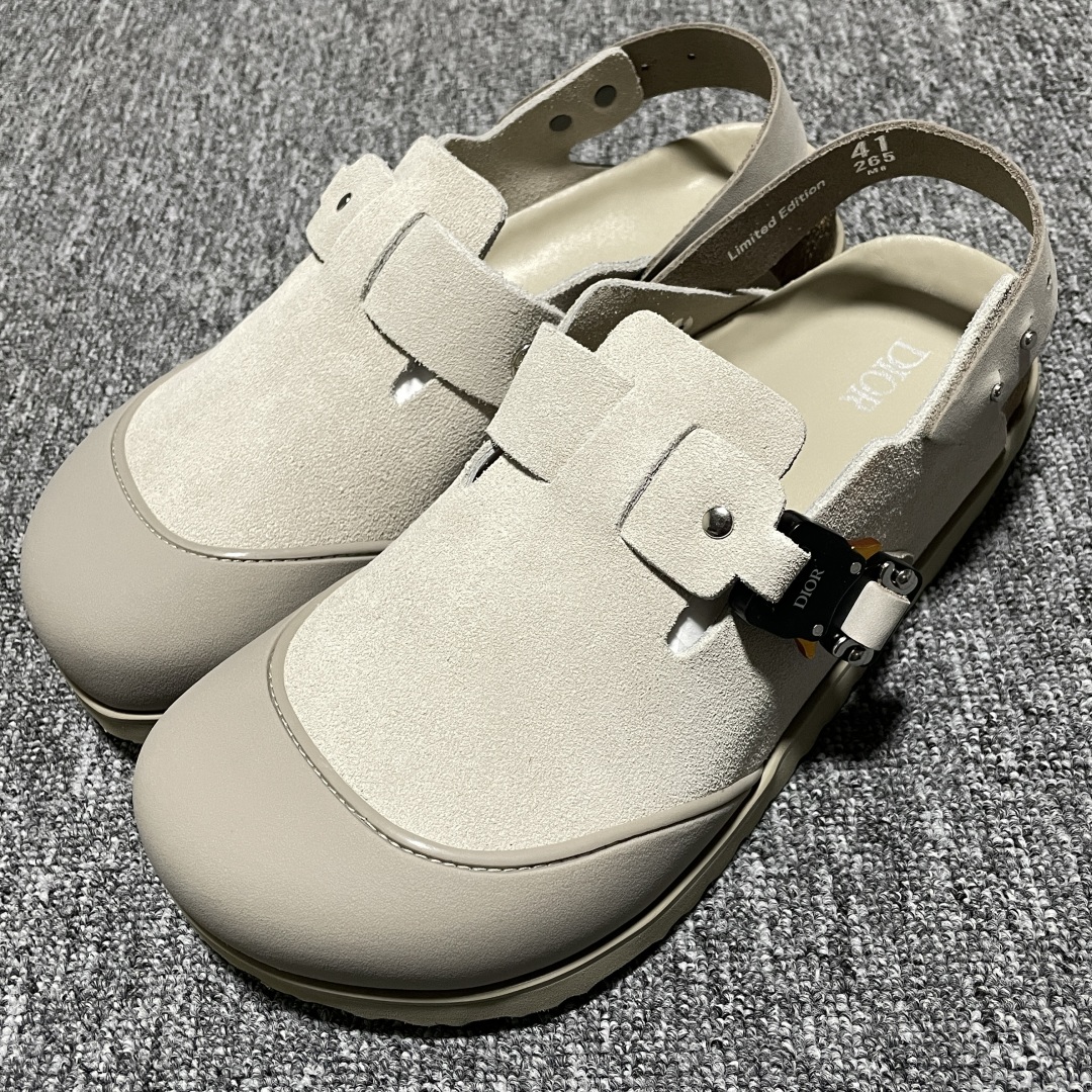  纯原版 Dior x Birkenstock 博肯 勃肯迪奥限定联名低帮凉鞋 全新品质升级 独家原鞋购