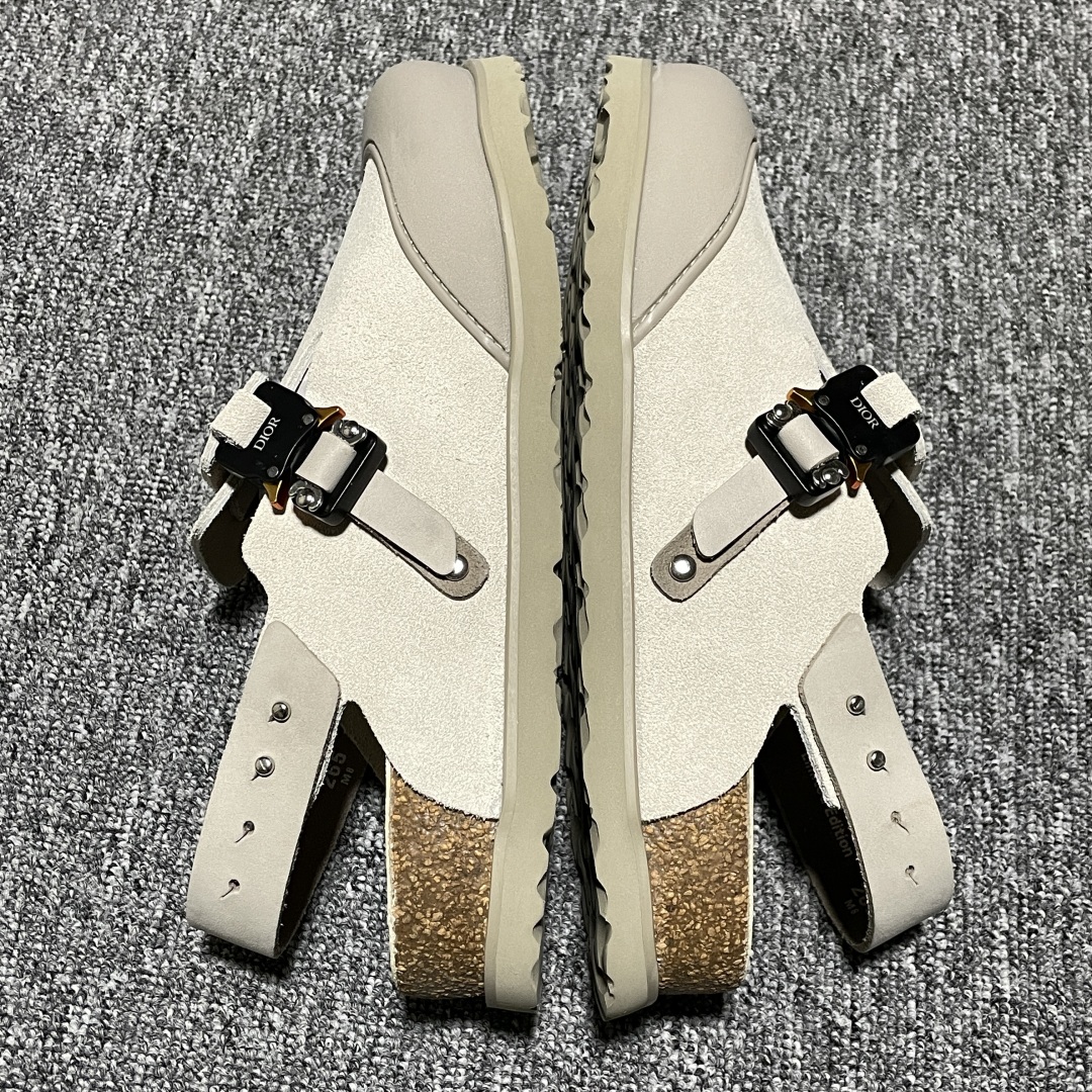  纯原版 Dior x Birkenstock 博肯 勃肯迪奥限定联名低帮凉鞋 全新品质升级 独家原鞋购
