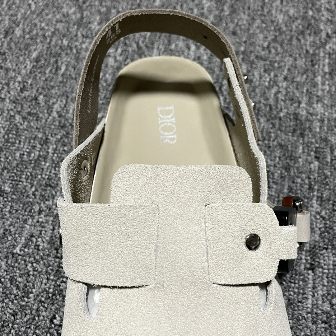  纯原版 Dior x Birkenstock 博肯 勃肯迪奥限定联名低帮凉鞋 全新品质升级 独家原鞋购