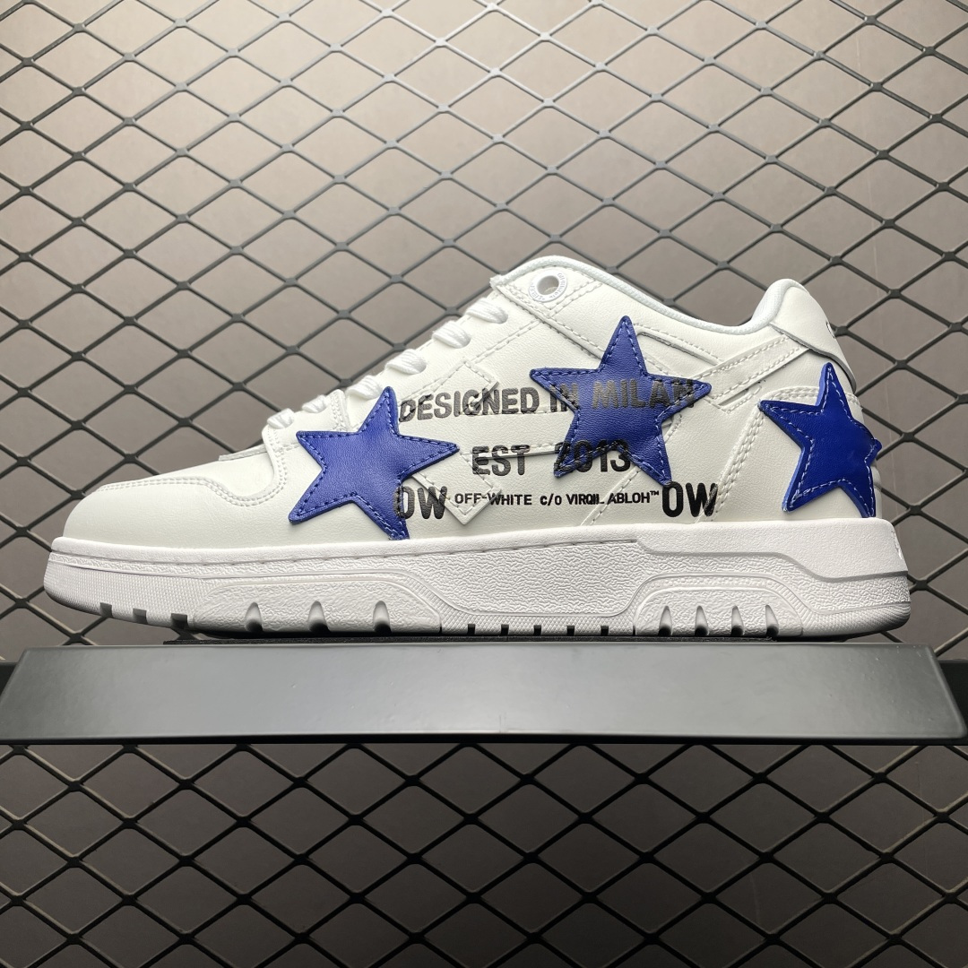 純原Off-White Out of Office 低幫復古休閒鞋 該款運動鞋單品有皮質製成飾有品牌標誌性 Zip Tie束線帶吊牌牌，側面飾有Arrows圖案，展現出品牌對街頭風格的偏愛 尺碼：36 37 38 39 40 41 42 4