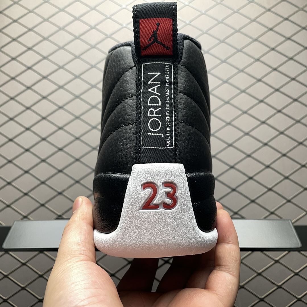  纯原 Air Jordan 12  Playoffs  AJ12乔12 男子文化篮球鞋 CT8013-