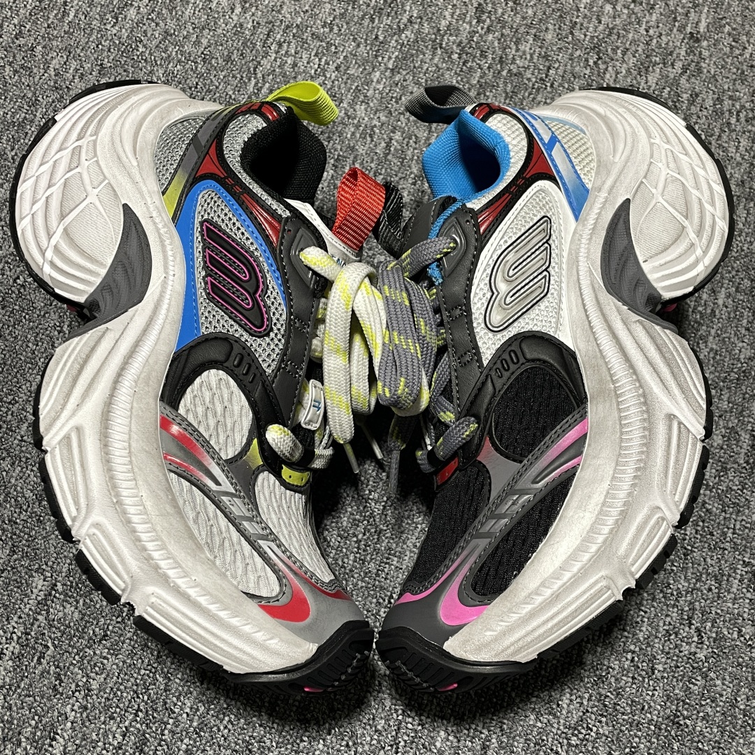  Balenciaga 巴黎世家 10XL 复古老爹鞋  W2MV7 1980 专柜同步包装 原装大盒